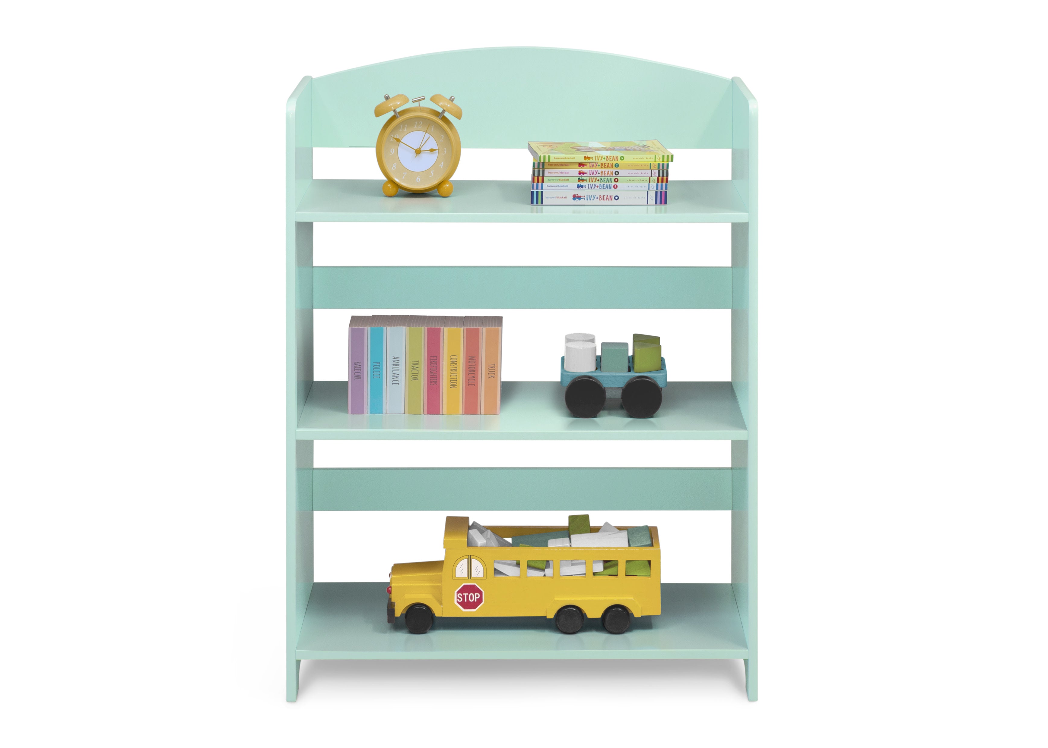 MySize Bookshelf - Adjustable & Modern Wooden Bookshelf for Home, Office, or Kids Room - Perfect for Organizing Books, Toys, and Decor