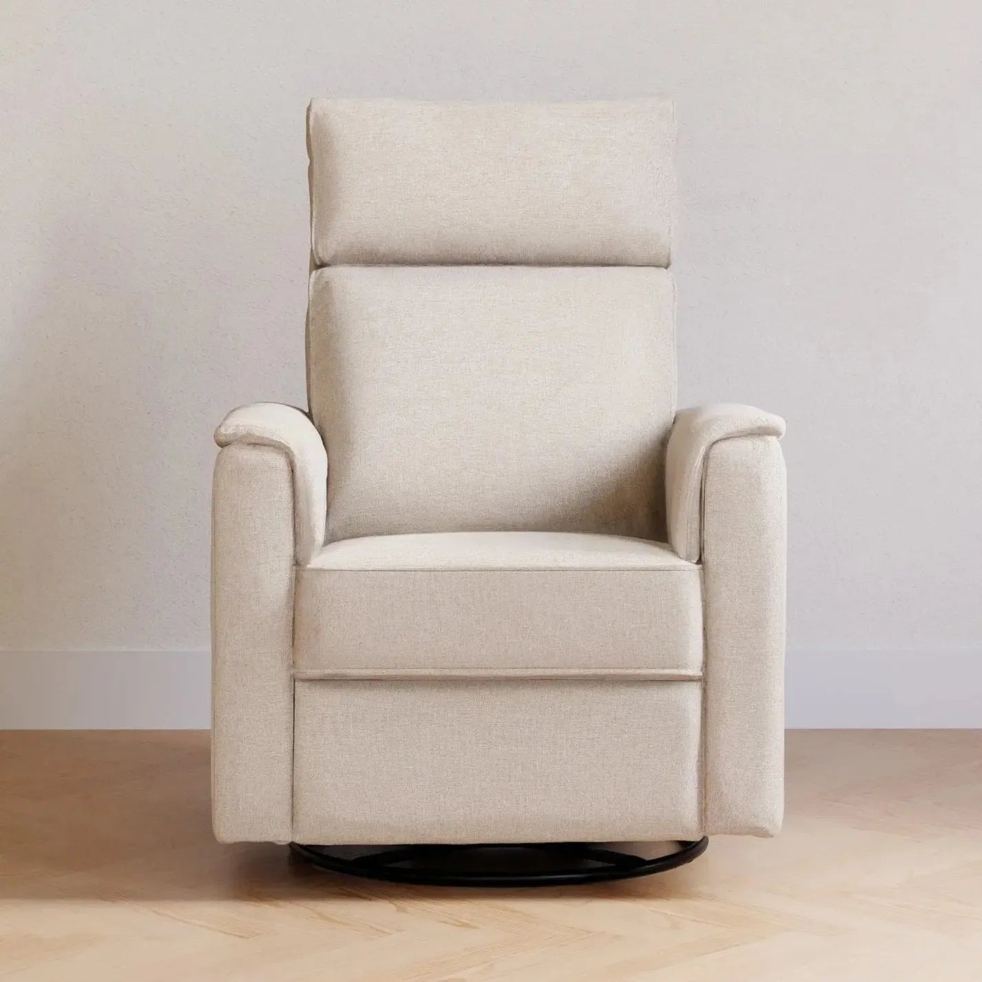 Monogram by Namesake Willa Power Recliner with Adjustable Headrest - Performance Beach Eco Weave Fabric - Modern Living Room Furniture for Relaxation & Entertainment