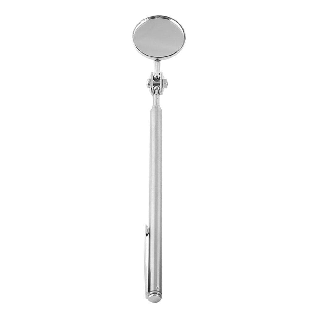 Telescopic Inspection Mirror Tool - 30X600mm Extendable Car Mirror with Round Lens for Auto Repair & Maintenance (Pen Type) - Perfect for Mechanics, DIY Enthusiasts & Home Inspections