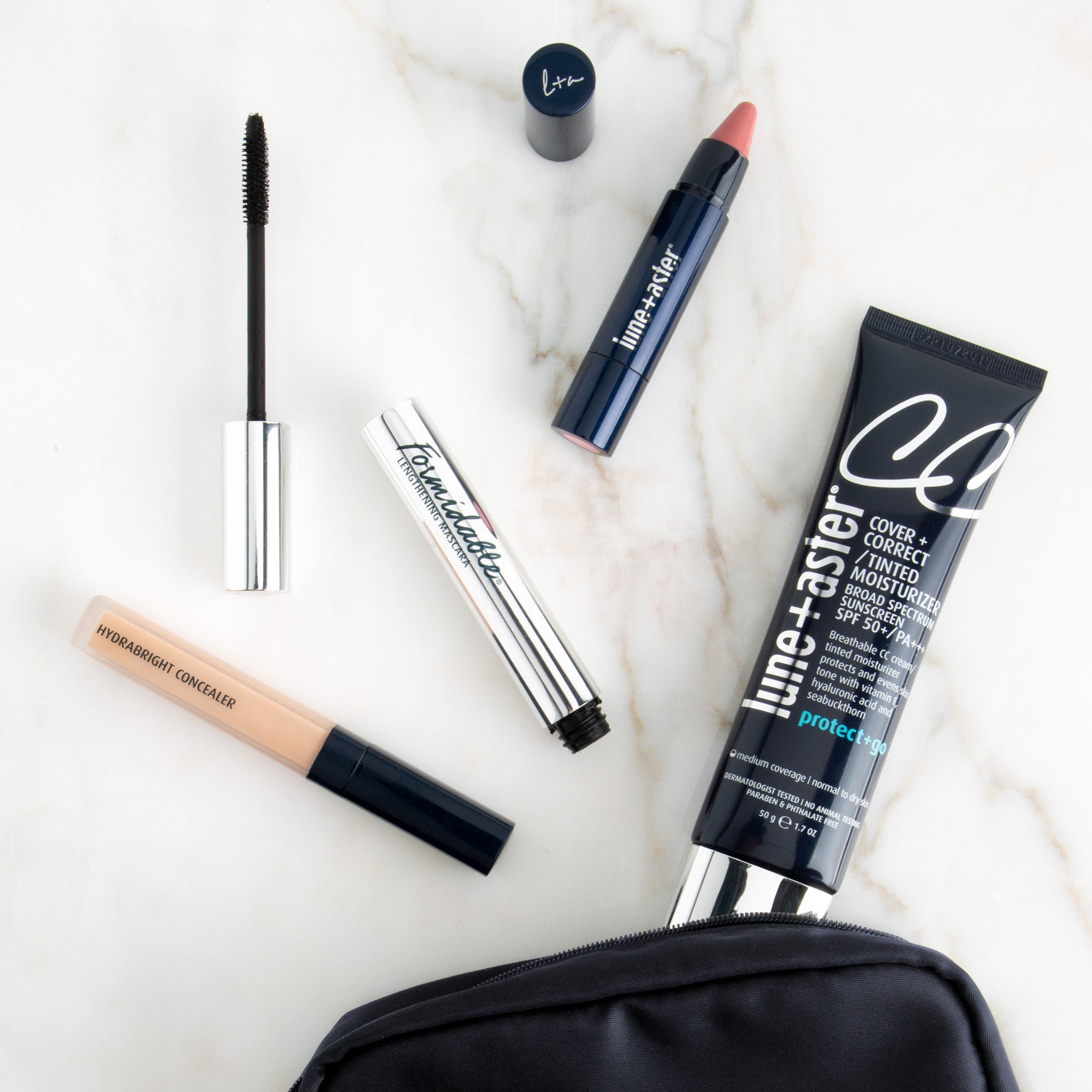 CC Cream with Broad Spectrum SPF 50 - Lightweight Face Makeup & Sun Protection for Daily Wear, Travel & Outdoor Activities