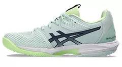 ASICS Women's Solution Speed FF 3 Tennis Shoes - Pale Mint/Blue Expanse - Lightweight Performance Court Shoes for Women - Perfect for Competitive Matches & Training Sessions
