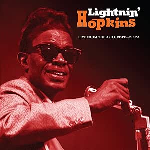 Lightnin' Hopkins Live from the Ash Grove...Plus! Vinyl LP Record - Classic Blues Music for Collectors & Audiophiles - Perfect for Home Listening & Music Enthusiast Gifts