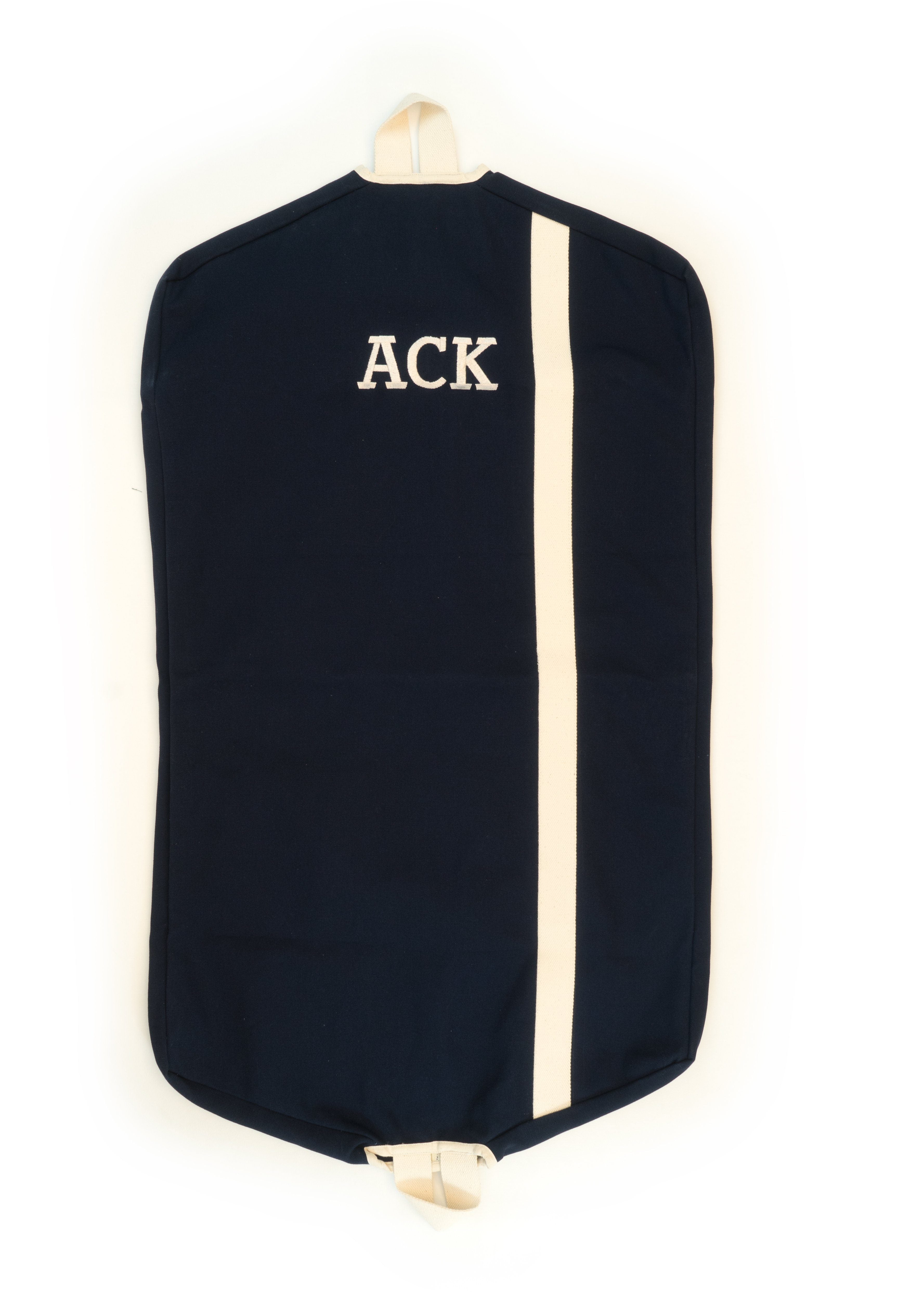 Personalized Monogram Garment Bag for Travel, Storage & Organization - Custom Name Embroidery Clothes Protector