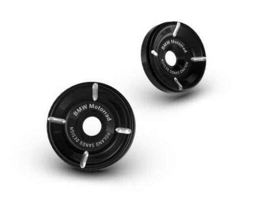 BMW Motorrad R18 Handlebar End Cap Set - CNC Machined Aluminum for Motorcycle Customization & Enhanced Grip - Perfect for Cruiser Bikes, Long Rides & Urban Commuting