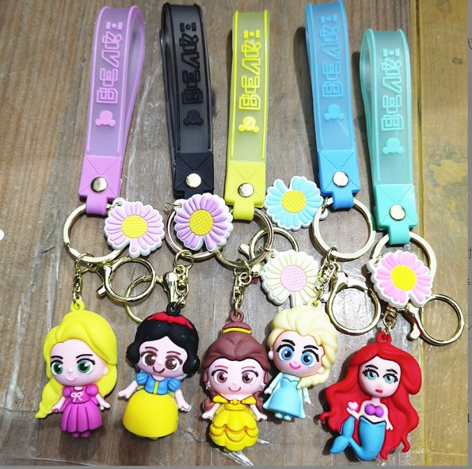 Disney Keychain - Premium Mickey Mouse & Minnie Mouse Key Rings for Kids & Adults - Perfect for Gifts, Backpacks, and Car Keys