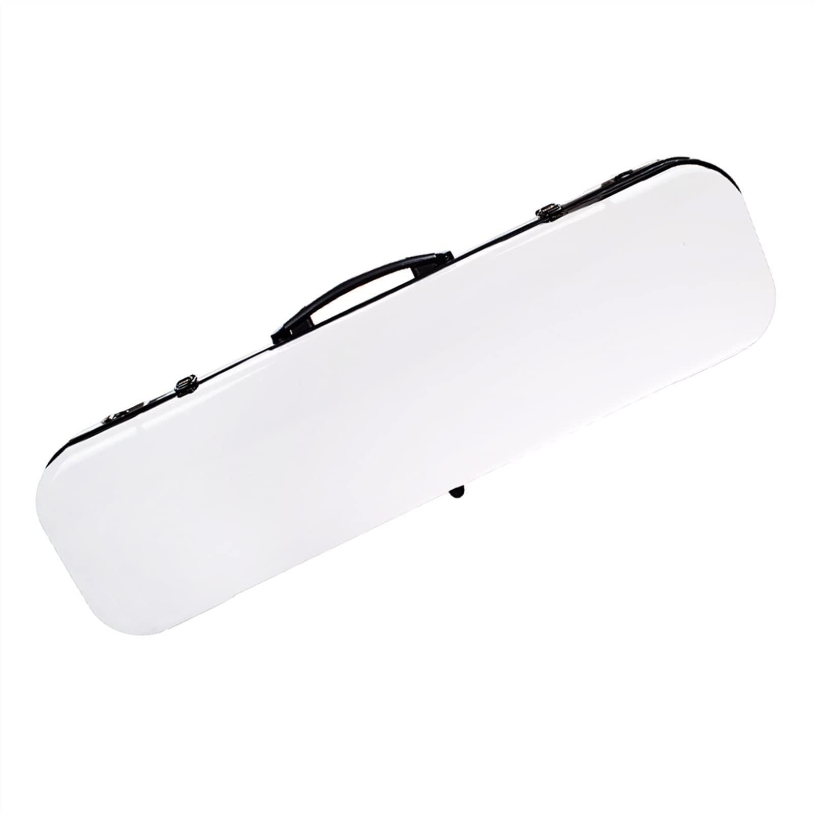 Carbon Fiber-Like Oblong Violin Case - Lightweight & Durable 4/4 Acoustic/Electric Violin Storage - Perfect for Travel, Performances & School