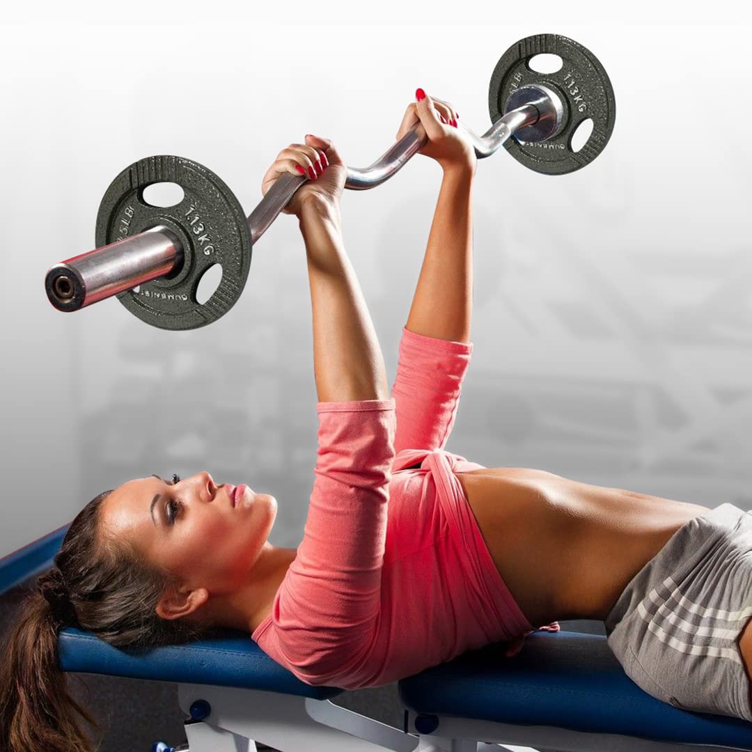 Gymenist Weight Plates Set for Men & Women – Premium Home & Gym Fitness Equipment for Strength Training & Workouts