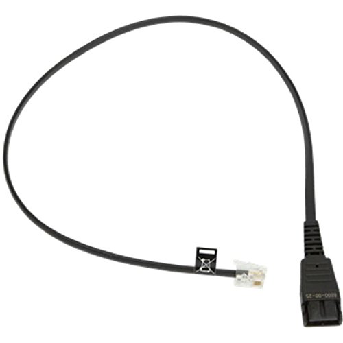2GA5269 GN Headset Adapter Cable - 3.5mm Audio Jack Converter for Gaming, VoIP Calls & Office Headsets - Compatible with PC, Laptop, Phone & Conference Systems