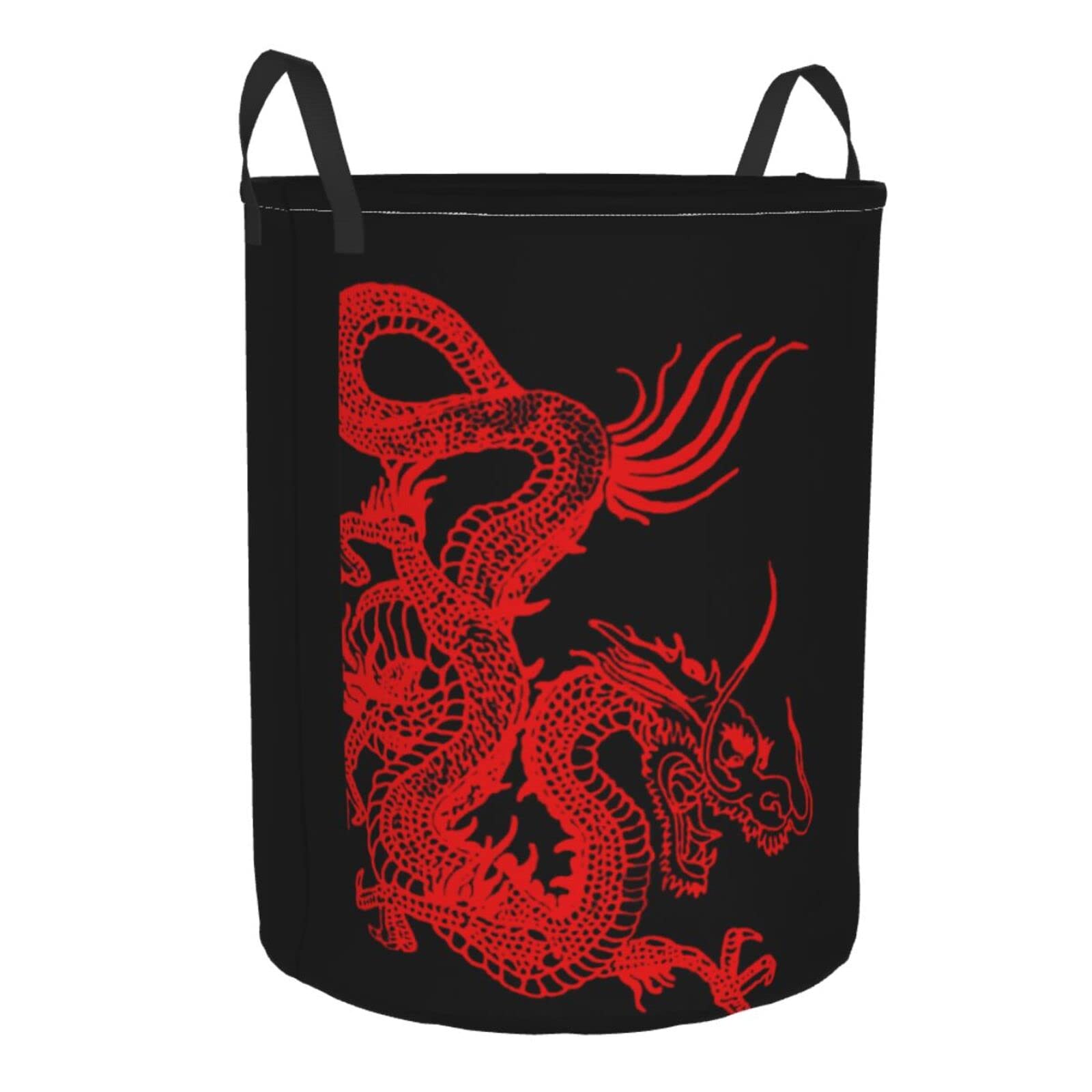Dragon Laundry Hamper - Extra Large Clothes Basket with Lid, Toy Organizer & Storage Bin for Dirty Laundry | Perfect for Kids Room, Nursery, Dorm, and Laundry Room Organization