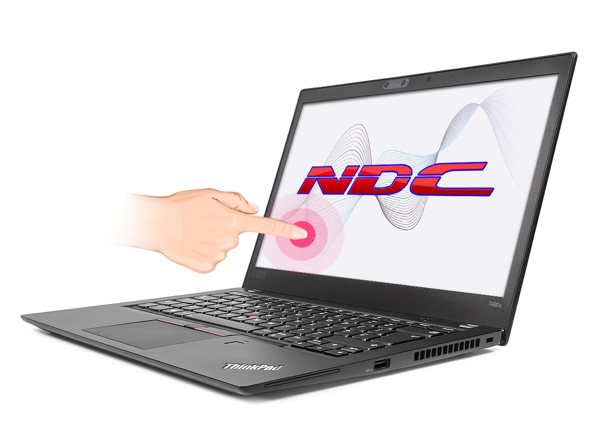 Lenovo ThinkPad T480s Business Laptop - Intel Core i7-8650U, 8GB RAM, 256GB SSD, Fingerprint Reader, 14
