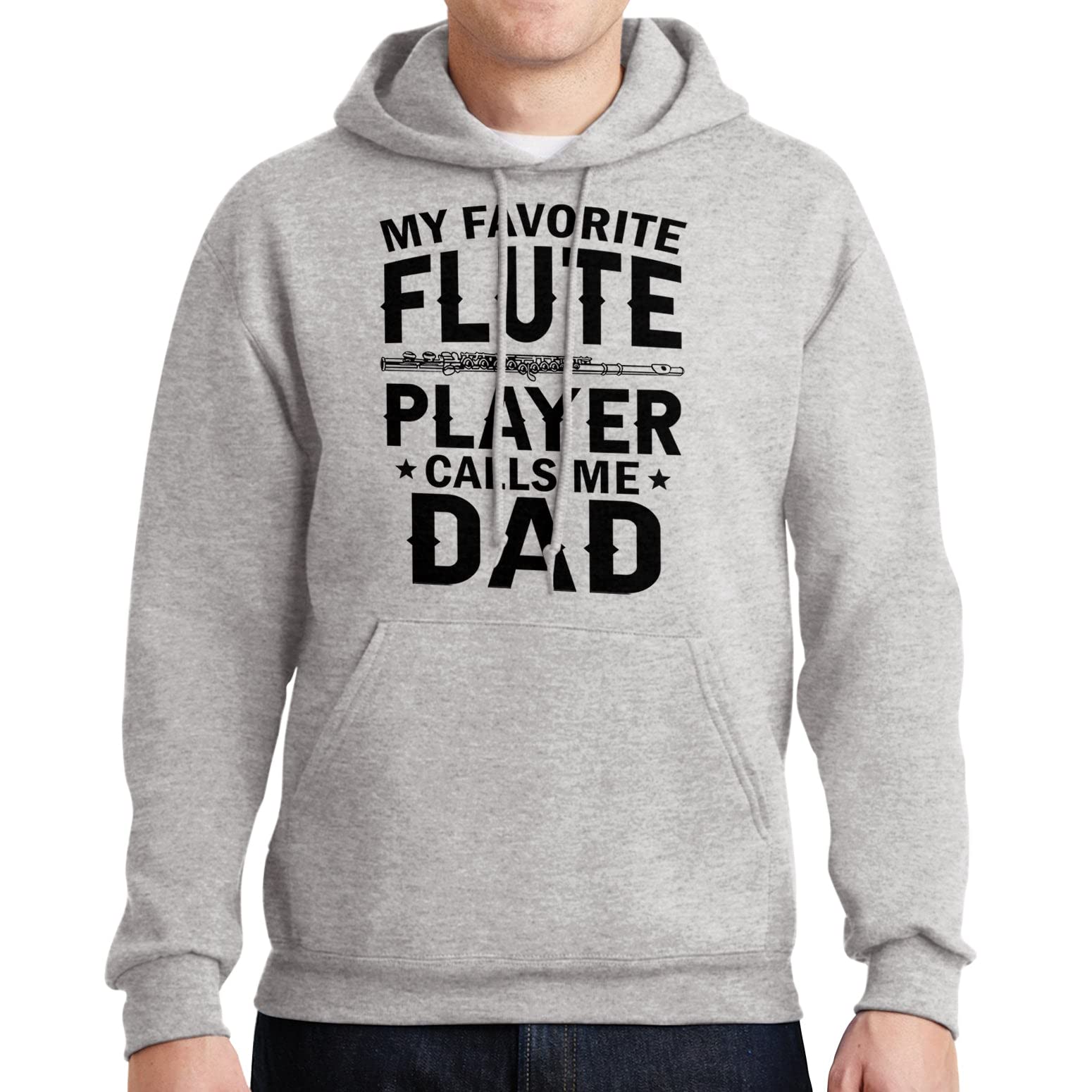 Unique Flute Player Sweatshirt - Music Lover Pullover Hoodie Gift for Friends - Perfect for Concerts, Rehearsals & Casual Wear