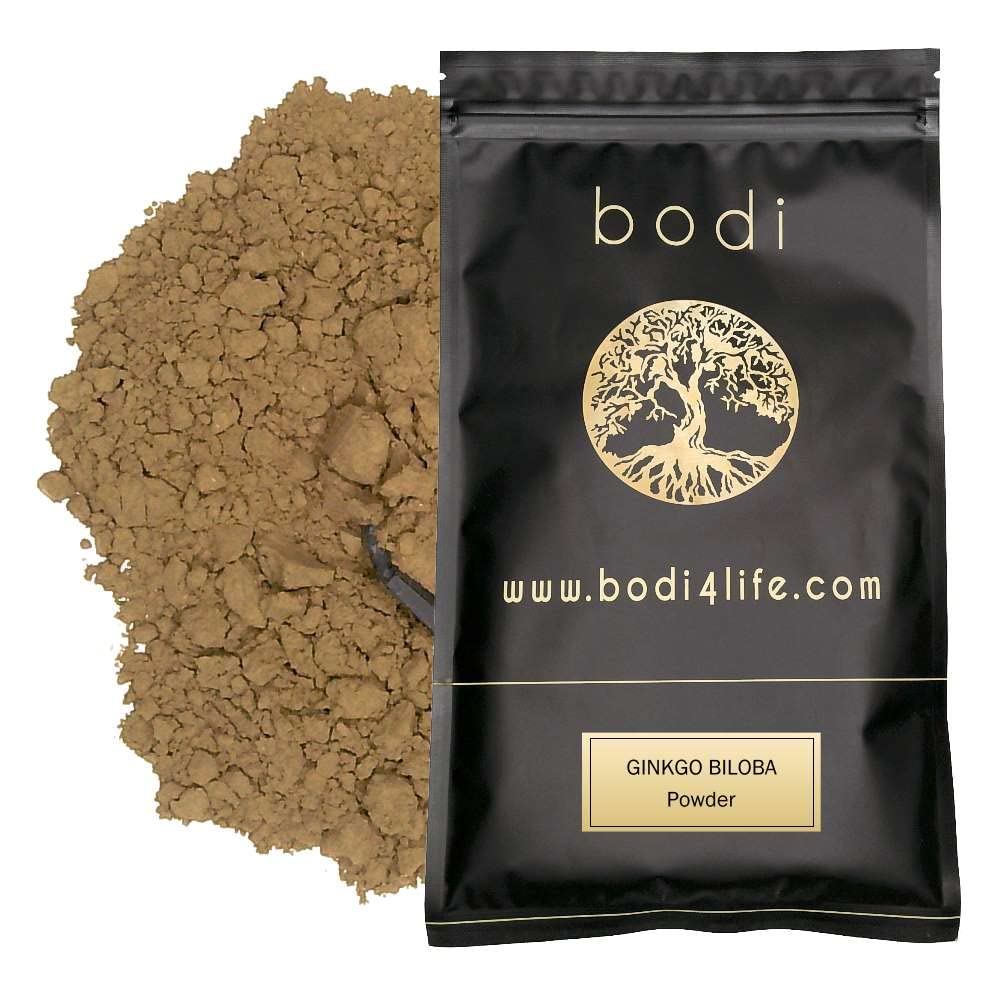 Pure Ginkgo Biloba Leaf Powder - 100% Natural & Chemical-Free (4oz to 2lb) | Supports Memory, Focus & Brain Health | Perfect for Smoothies, Teas & Herbal Remedies (16oz)
