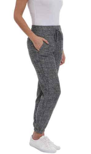 Women's Casual Fleece Sweatpants - Soft Comfortable Joggers for Lounge, Yoga & Running - Plus Size Options Available