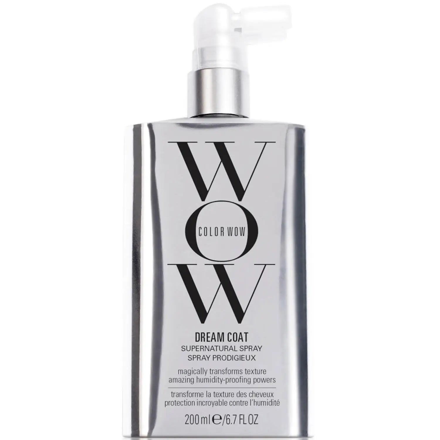 Color Wow Dream Coat Supernatural Spray - Anti-Frizz & Shine Treatment for All Hair Types | Perfect for Smooth, Frizz-Free Hair at Home, Salons & Special Occasions