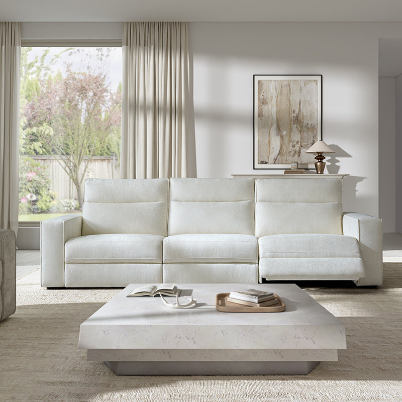 EliteNest Smart Modular Sofa with Power Recliners - Easy Assembly, Customizable Living Room Furniture for Modern Home & Entertainment Spaces