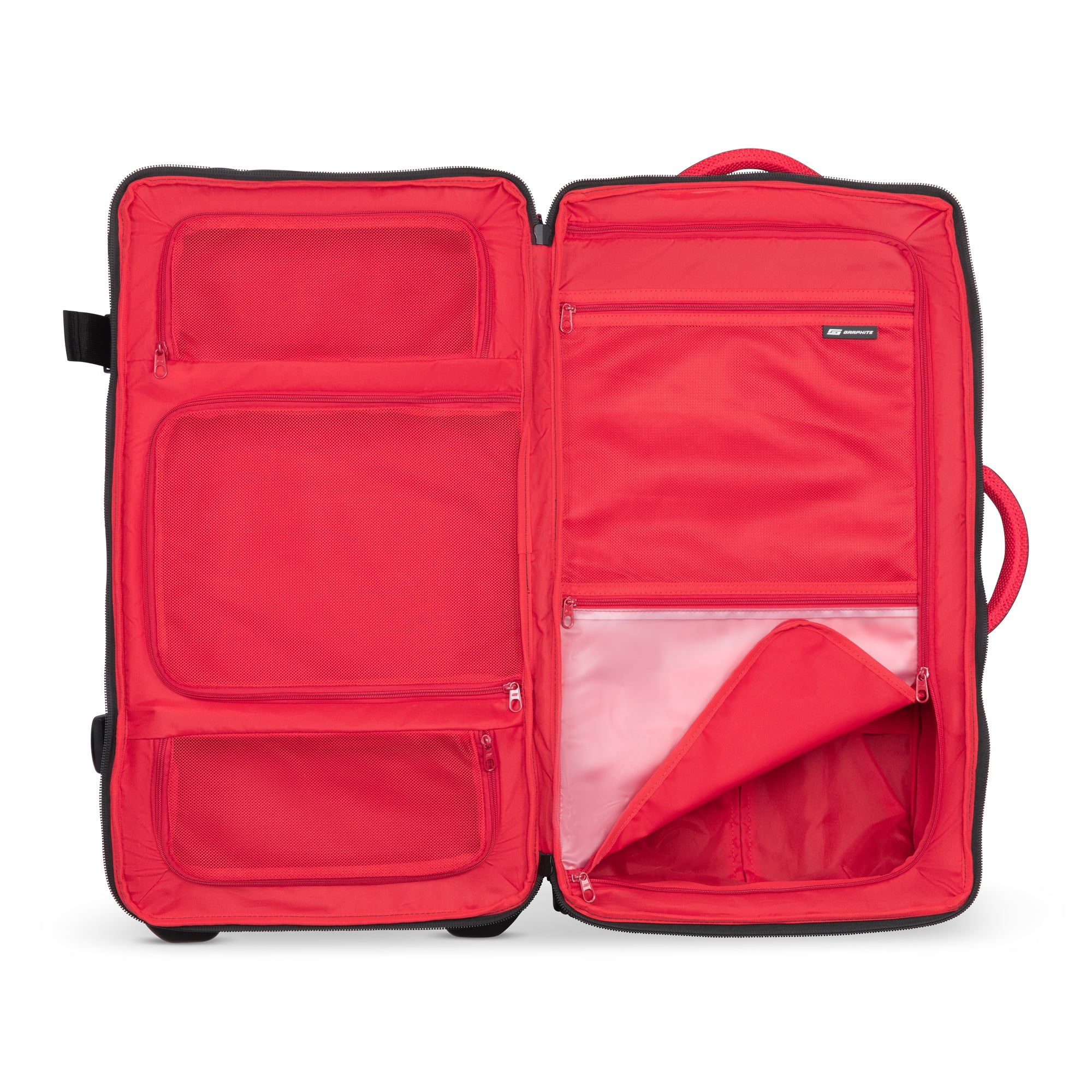 Graphite Metamorph Softside 28-Inch Upright Luggage - Lightweight Expandable Suitcase for Travel, Business Trips & Vacations | Durable Spinner Wheels & TSA Lock