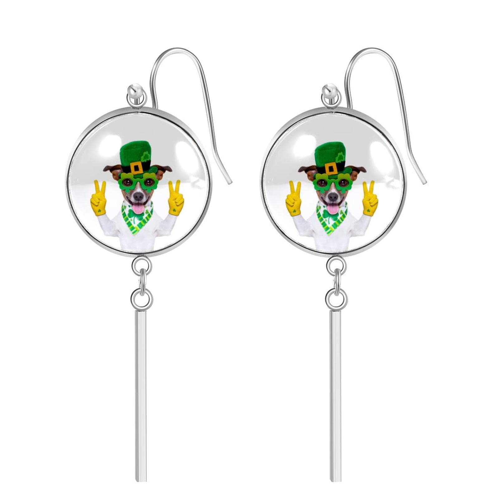 Stylish Saint Patrick's Day Dangle Drop Earrings for Women & Girls - Trendy Fashion Jewelry Gift for Birthday, Christmas & Friends | Perfect for Parties, Festivals & Special Occasions