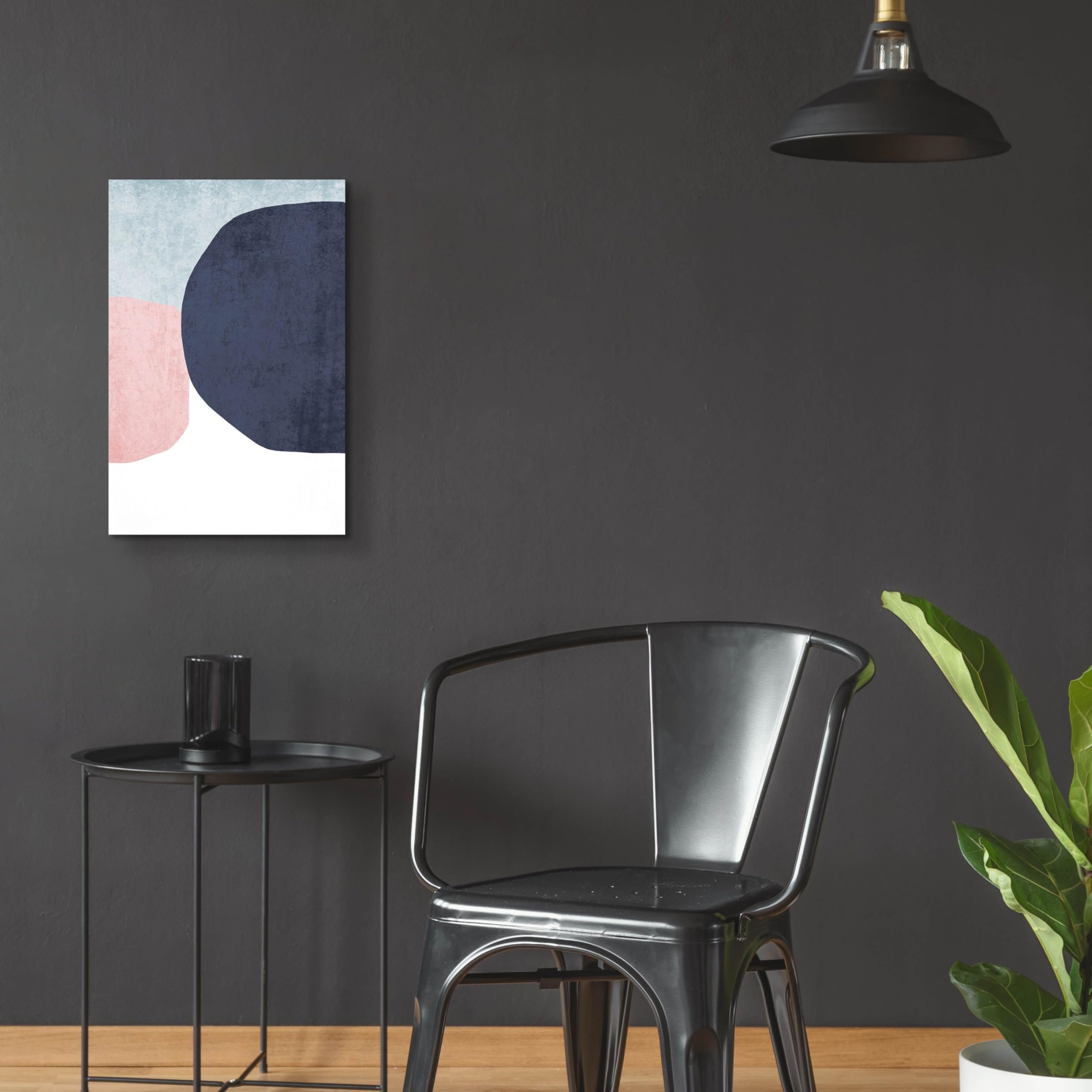 Minimalist Geometric 5 Acrylic Glass Wall Art by Irena Orlov - 16x24 Inches Modern Home Decor - Perfect for Living Room, Bedroom or Office Wall Decor