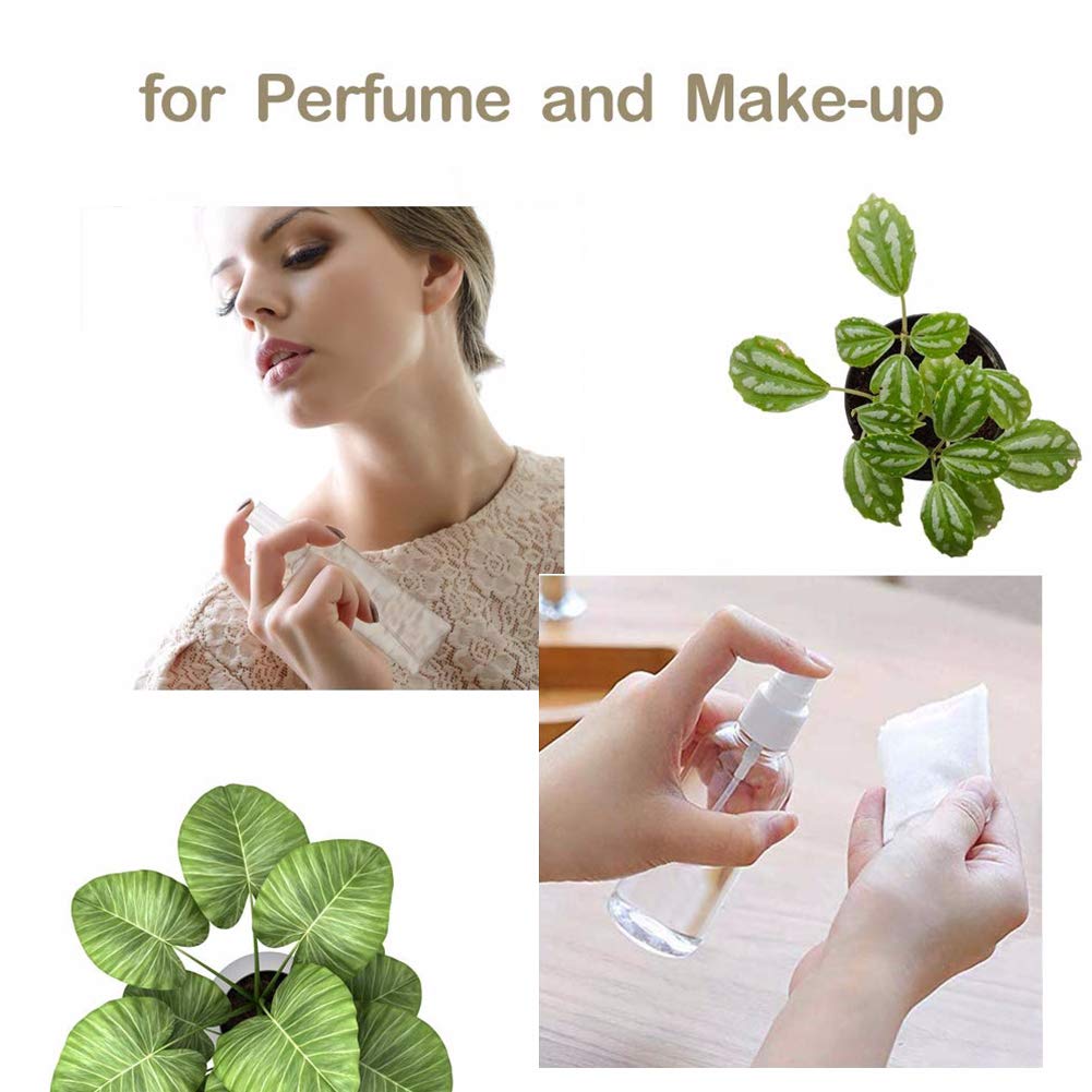 500 Pcs 100ml Clear Plastic Spray Bottles - Refillable Empty Travel Atomizer Bottles for Hair, Skin Care, Cleaning & DIY Solutions | Bulk Wholesale Small Spray Containers
