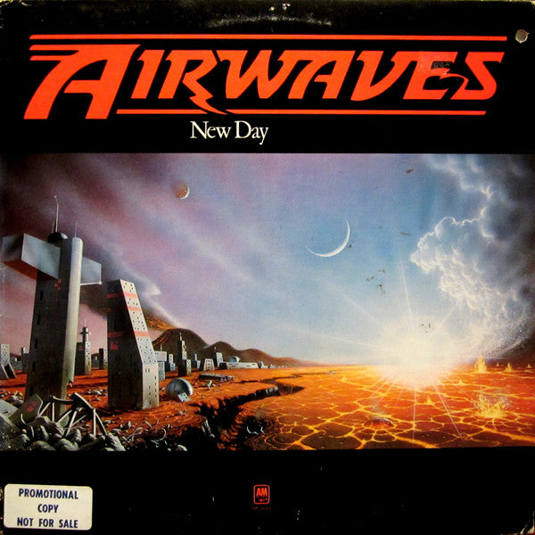 Airwaves (4) - New Day LP Album Promo Vinyl Record VG+ Condition - Perfect for Vintage Music Collectors & Audiophiles