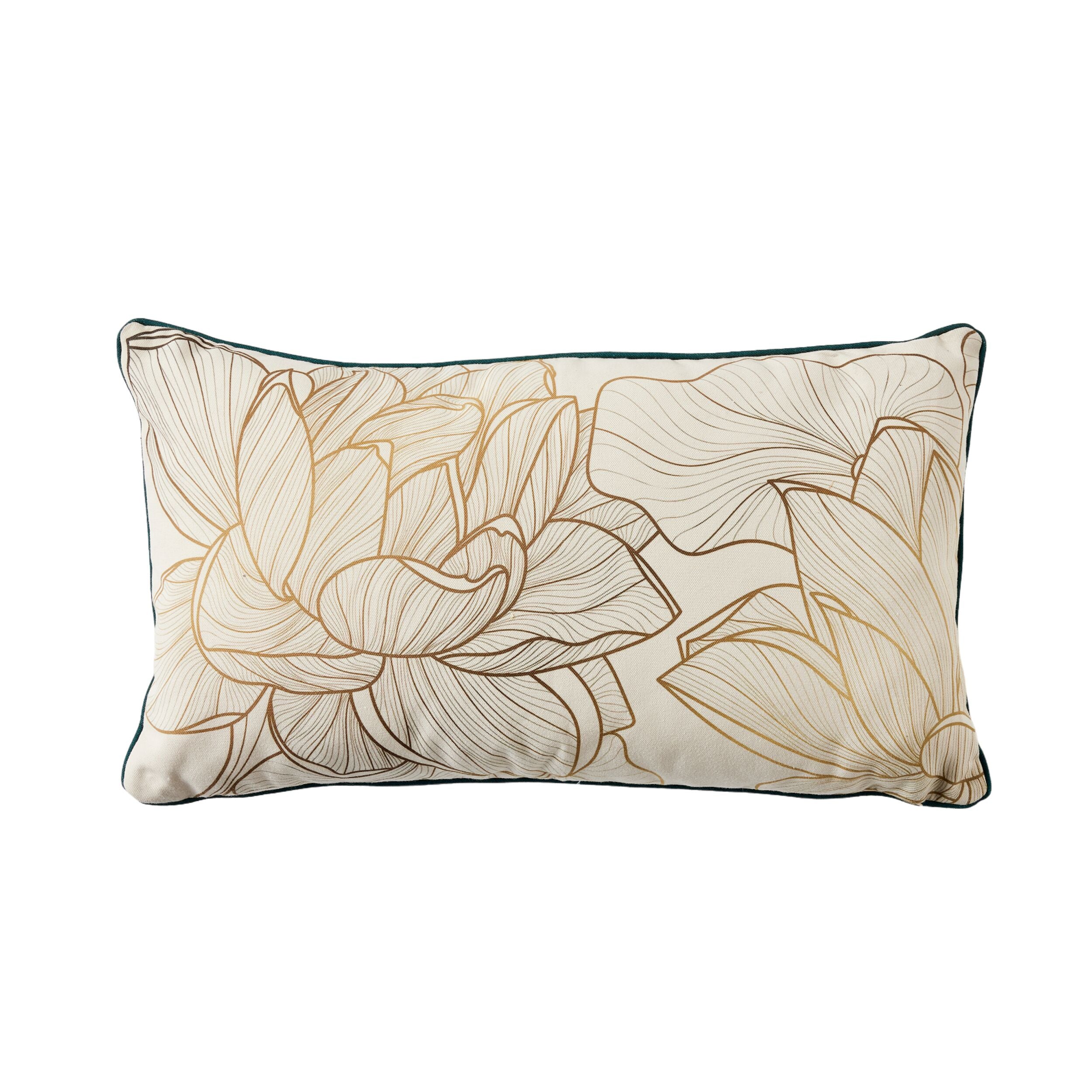 Aruba Golden Nature Cushion 70x40 - Soft Decorative Throw Pillow for Sofa, Bed & Home Decor - Perfect for Living Room, Bedroom & Outdoor Use