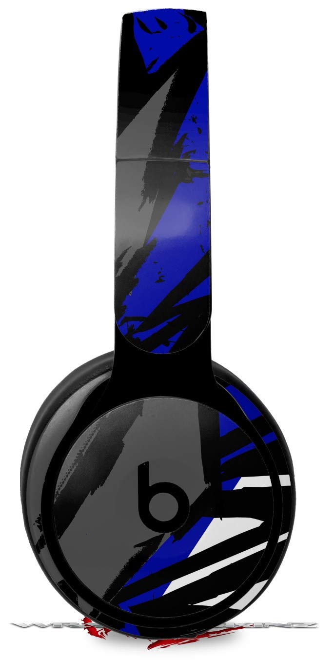 Beats Solo Pro Headphones Skin Decal Wrap - Baja 0040 Blue Royal Protective Vinyl Sticker Cover (Headphones Not Included) | Perfect for Gym, Travel & Daily Use