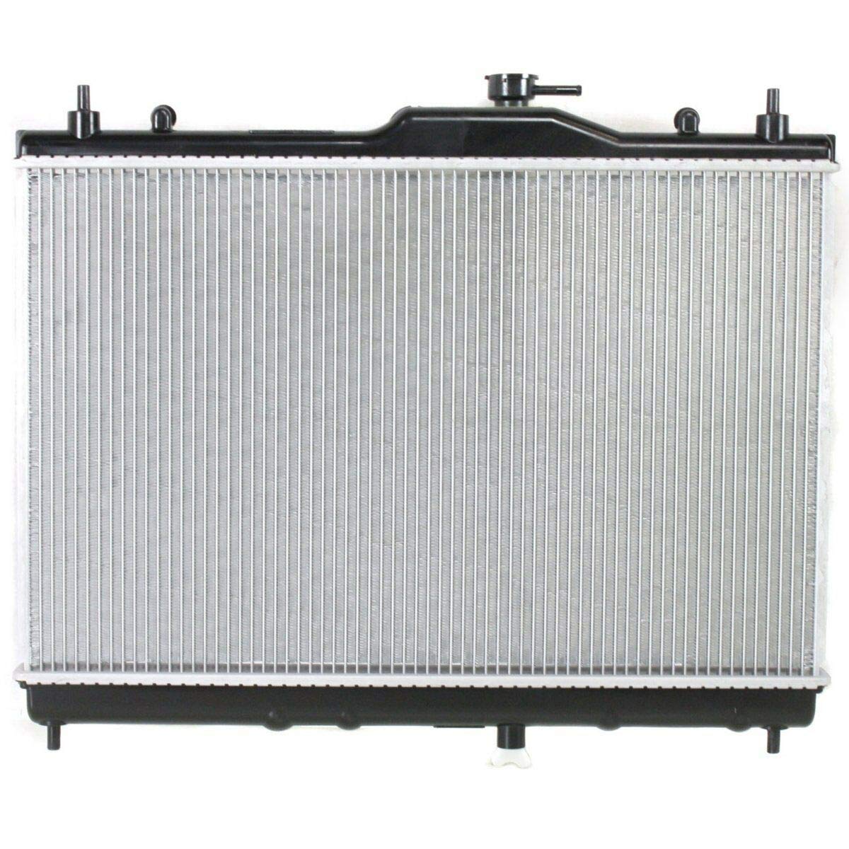FITRITE AUTO PARTS New Radiator Compatible with 2007-2012 Nissan Versa (Hatchback & Sedan) - Auto Transmission, Non-CVT Models (Part# NI3010212 21460ZW40B) | Engine Cooling System Replacement for Summer Driving & Heavy Traffic Conditions
