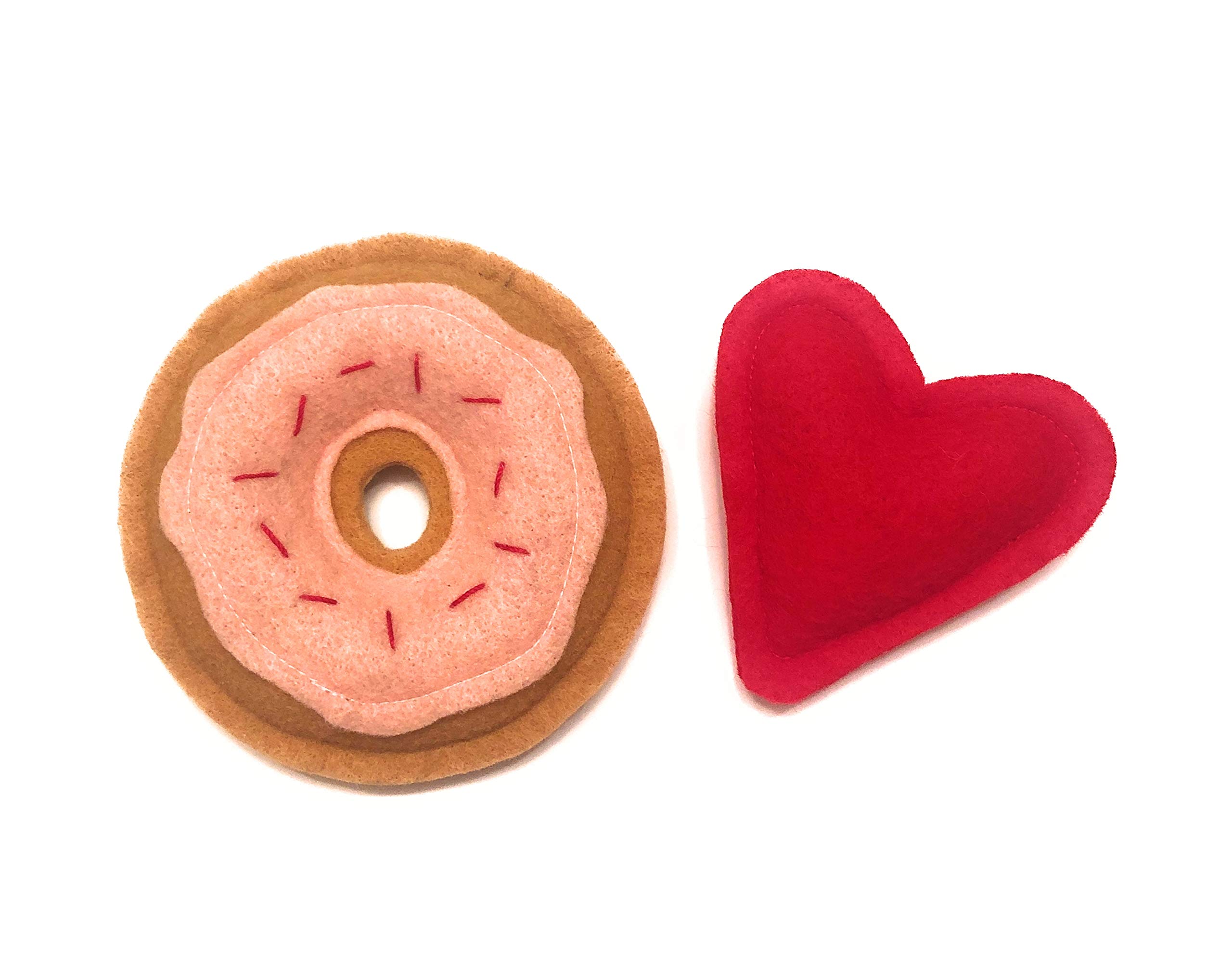 Organic Catnip Donut Toy for Cats - Fun & Safe Playtime for Kittens & Adult Cats - Perfect for Indoor Play, Training & Stress Relief