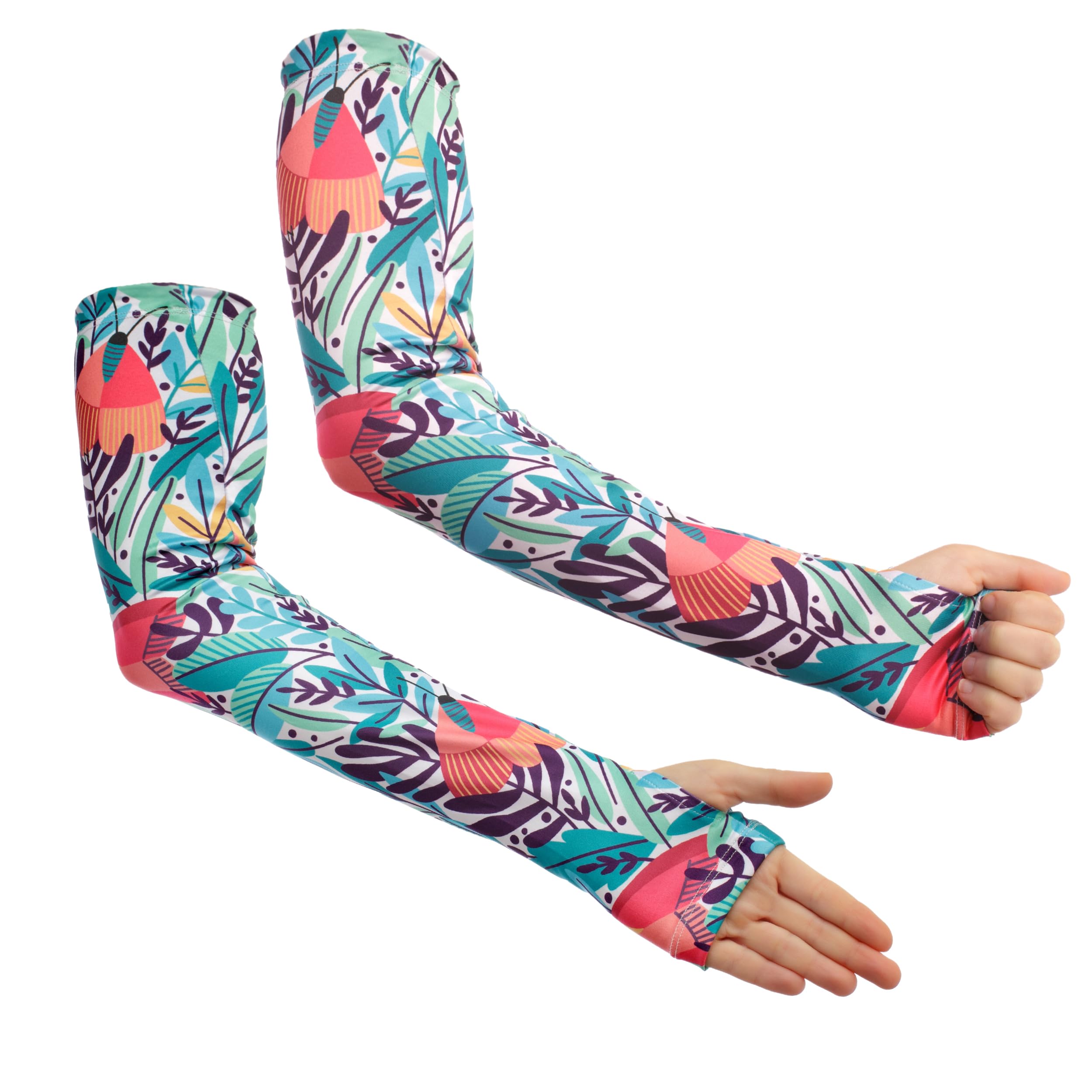 UV Protection Gardening Sleeves for Women - Breathable Sun Protection Arm Sleeves for Outdoor Work, Gardening & Farming (Sizes S-M/L) - Perfect for Summer Yard Work & Sun-Sensitive Skin