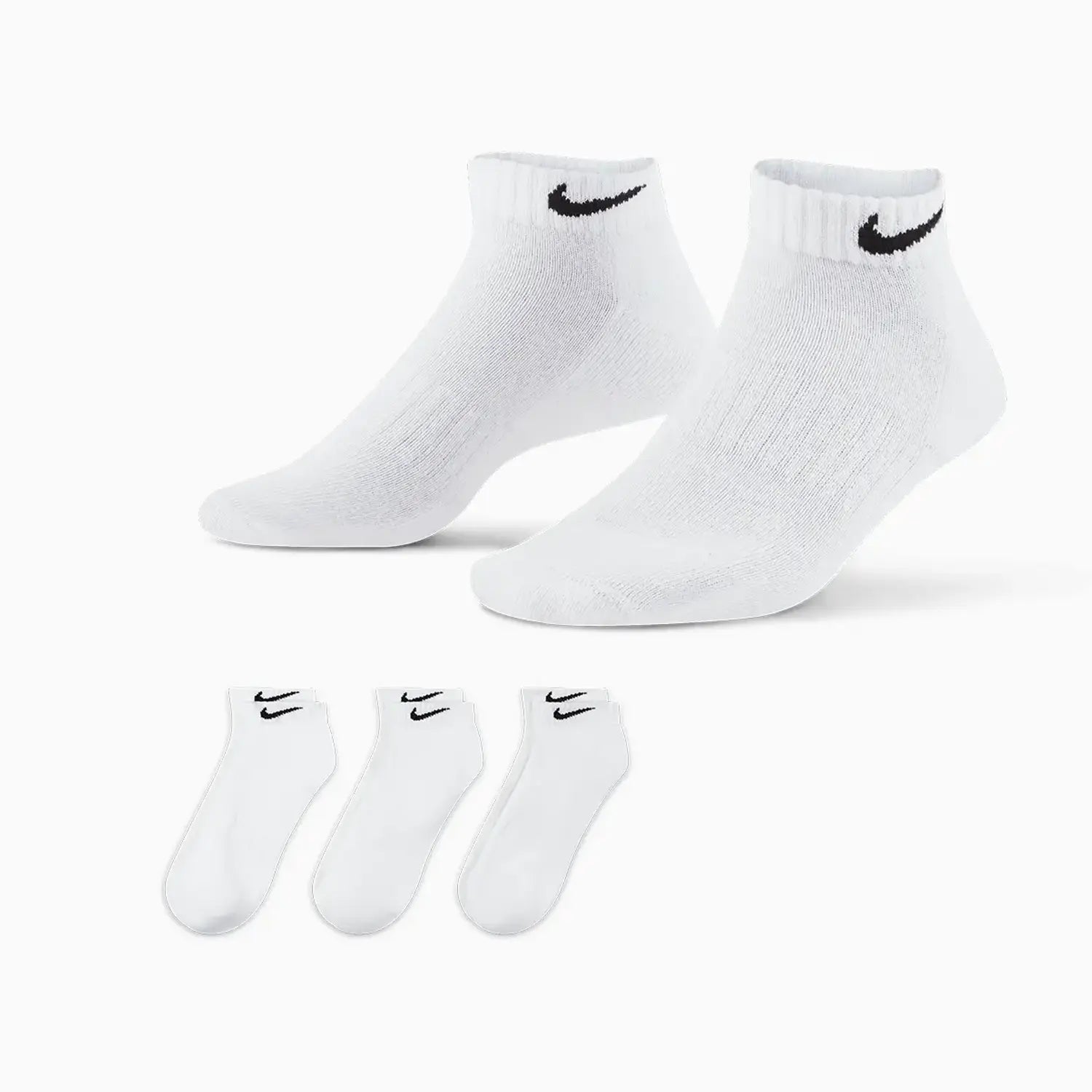 Breathable Cushioned Low Cut Athletic Socks - 3 Pairs Pack for Running, Gym & Everyday Comfort | Moisture-Wicking Workout Socks for Men & Women