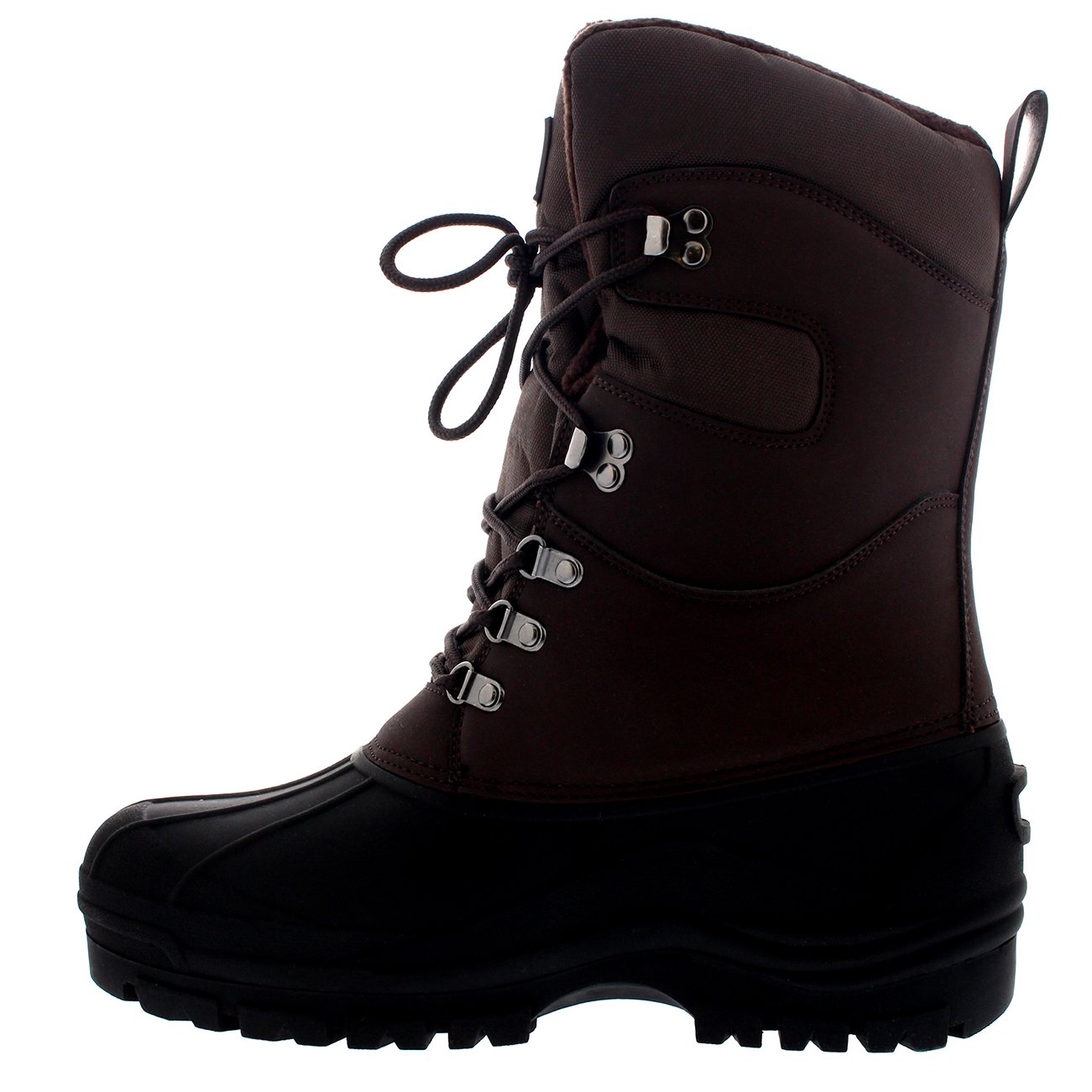 Men's Polar Snow Hiking Boots - Waterproof Thermal Safety for Winter Outdoor