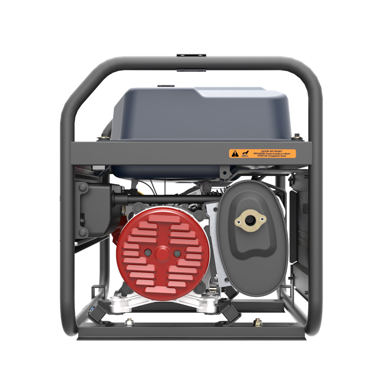 4550W Portable Gas Generator with Recoil Start - 120V Power for Camping, Emergencies & Outdoor Events