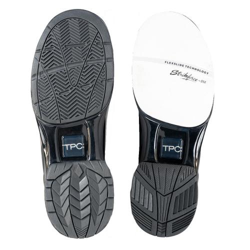 KR Strikeforce TPC Hype Black/Iridescent Unisex Bowling Shoes - Lightweight Comfort for League Play & Tournament Performance