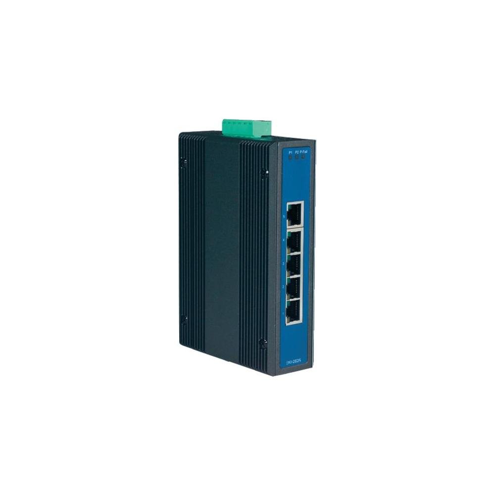 Advantech EKI-2525 5-Port Unmanaged Ethernet Switch 10/100Mbps for Home Office & Small Business Network Setup