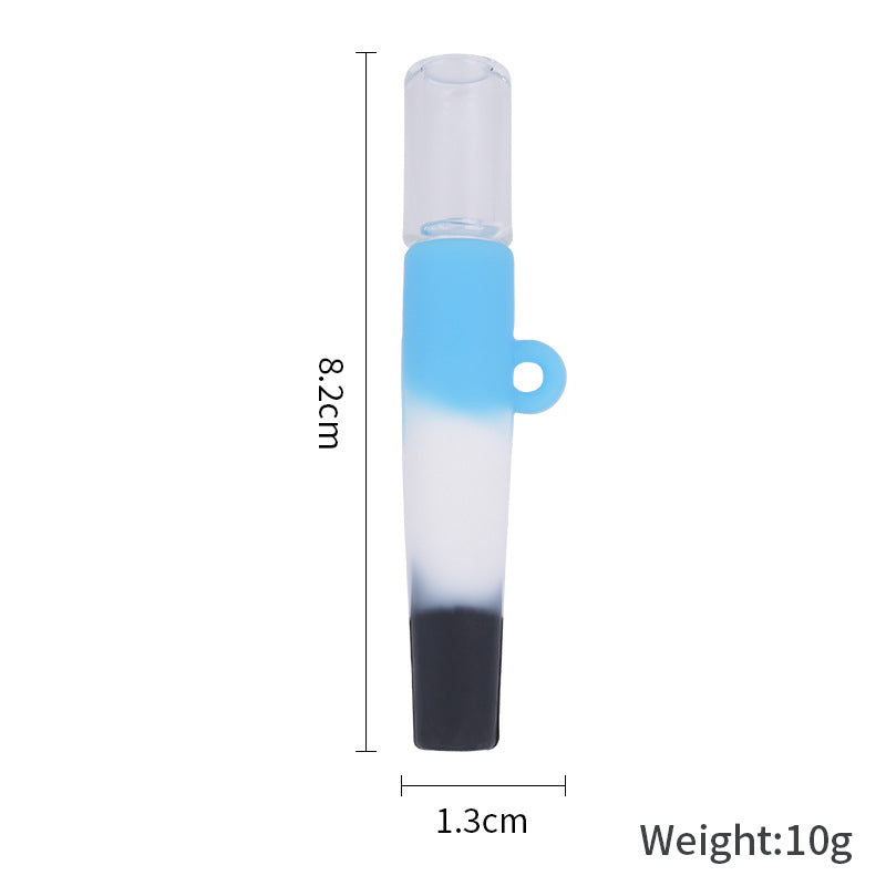 Premium Silicone Mini Hand Pipe for Herbs & Tobacco - Durable, Portable & Easy to Clean | Perfect for Travel, Camping & Outdoor Activities