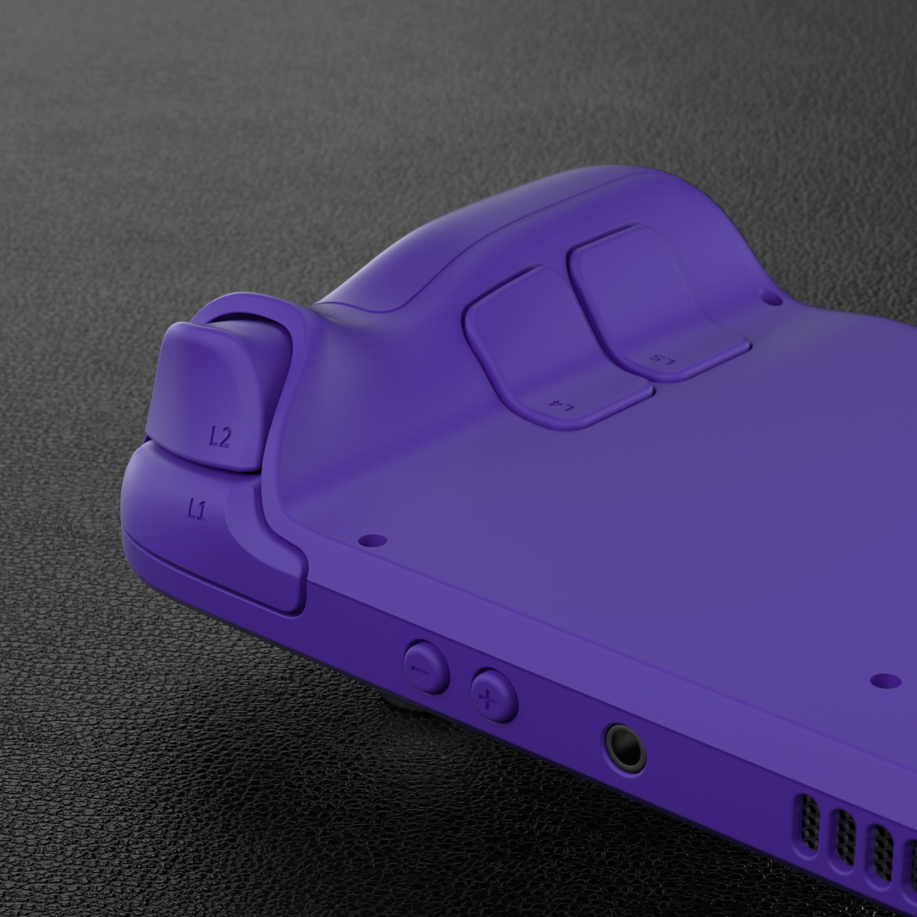 eXtremeRate Custom Full Set Shell with Buttons for Steam Deck LCD - Purple Replacement Case | Gaming Accessories for Steam Deck LCD | Perfect for Gaming Enthusiasts & DIY Modders