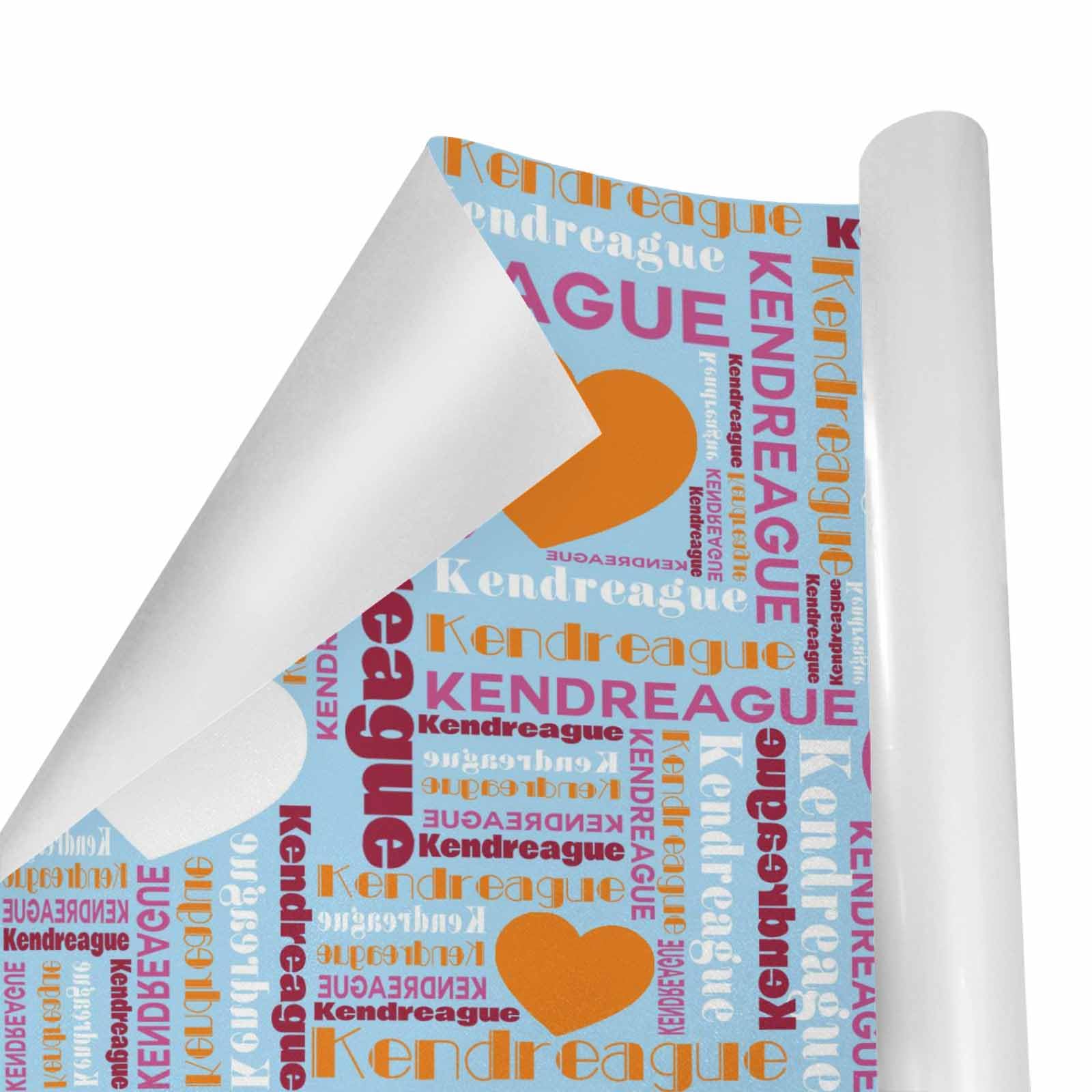 Custom Personalized Gift Wrapping Paper Roll - Monogrammed Christmas Birthday Party Wrap for Women, Men, Boys & Girls - Funny Custom Name Printed Design - 58 x 23 Inches (3 Rolls) - Perfect for Holiday Gifts, Baby Showers & Special Occasions