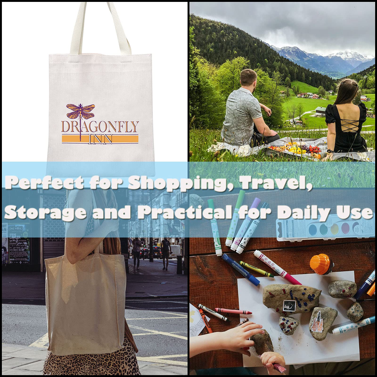 Dragonfly Inn Inspired Cosmetic Makeup Bag - Perfect Gift for TV Show Lovers & Fans | Travel Organizer, Fandom Merchandise, Great for Cosmetics Storage & Travel Essentials