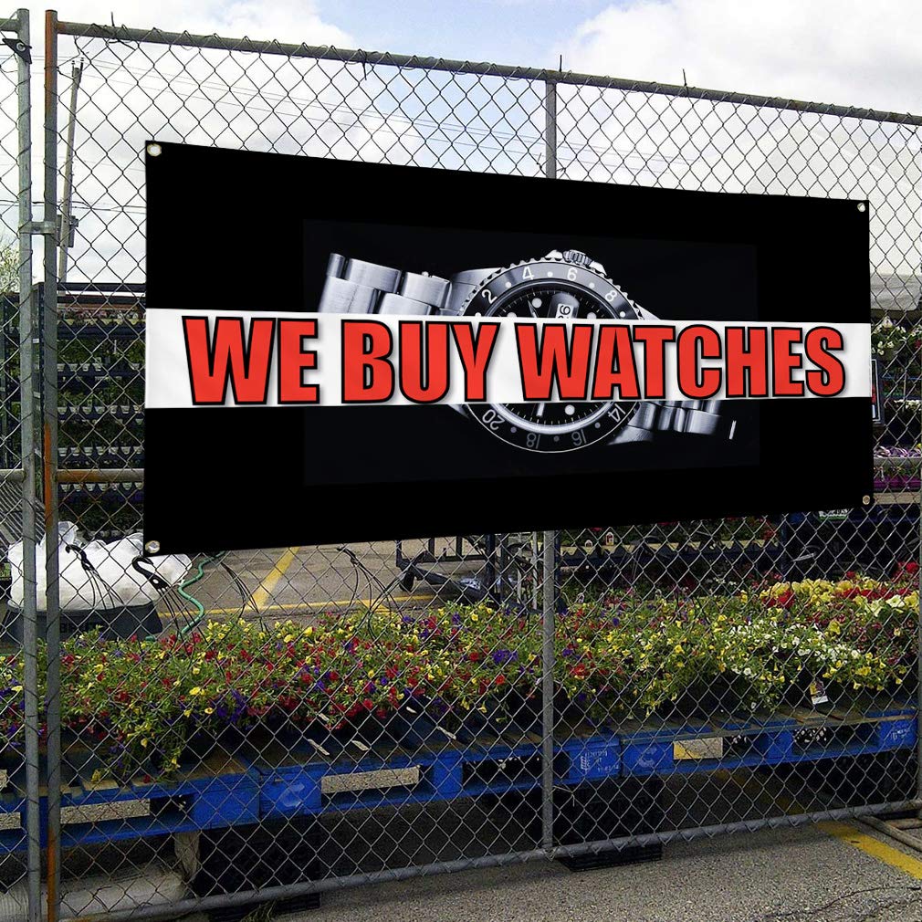 Durable 48x96 Inches Vinyl Banner with 8 Grommets - Weatherproof Outdoor Advertising Sign for Business, Yard, Industrial Use | Custom Printing Available in Multiple Sizes | Perfect for Store Promotions, Events & Trade Shows
