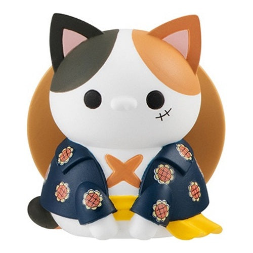 One Piece Nyanpiece Luffy Rivals Mega Cat Megahouse 1 Inch Mini Figure - Anime Collectible for Display, Gift & Cosplay
