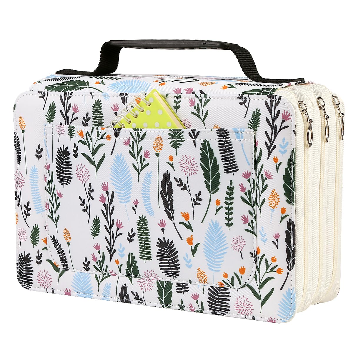 Large Capacity 102-Slot Marker Pen Organizer - Portable for Watercolor & Gel Pens - Perfect for Artists & Students