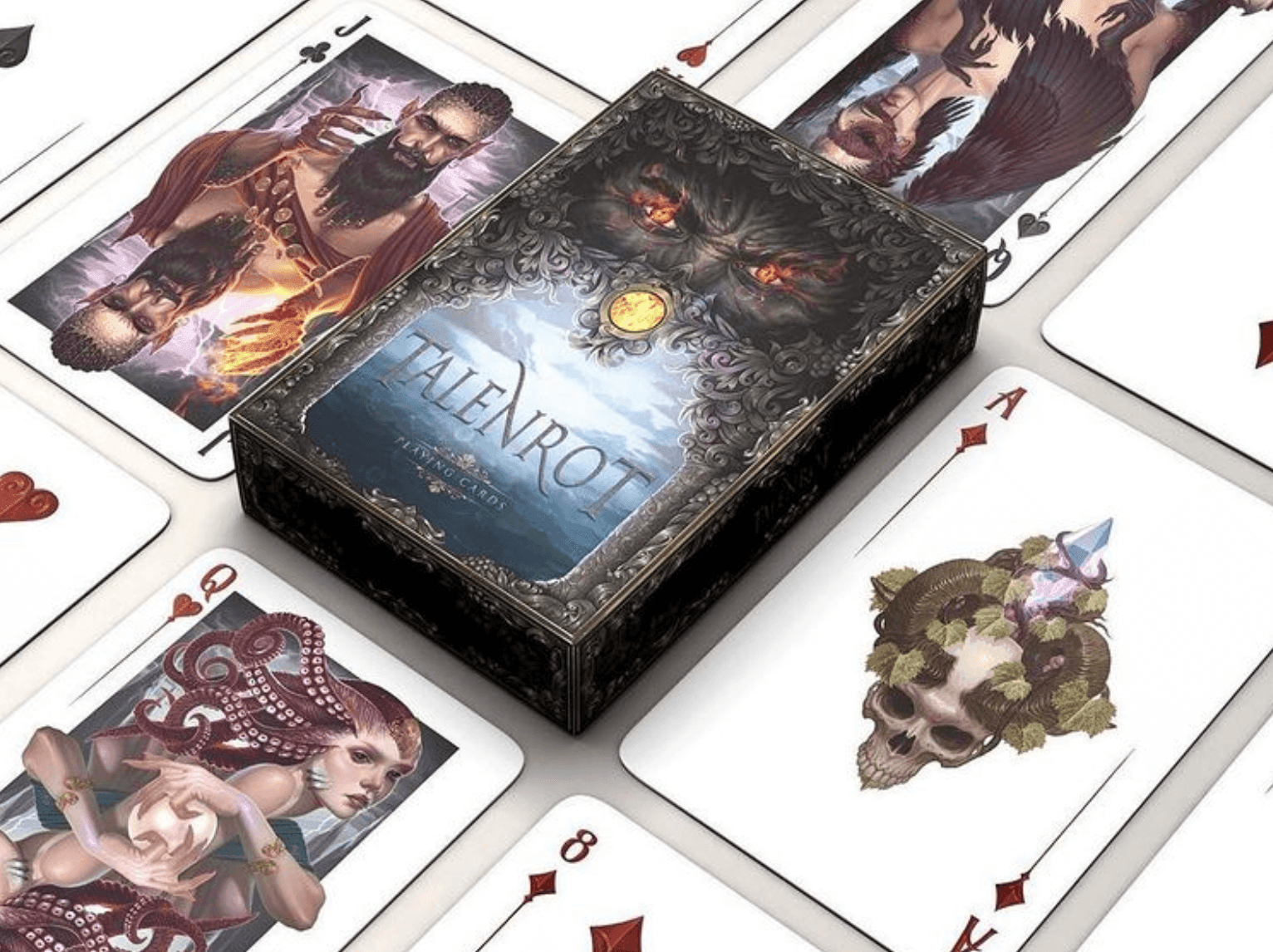 Premium Talenrot Playing Cards - 100% Plastic, Waterproof & Durable Deck for Poker, Magic Tricks, Card Games & Casino Nights - Perfect for Parties, Travel & Family Game Nights