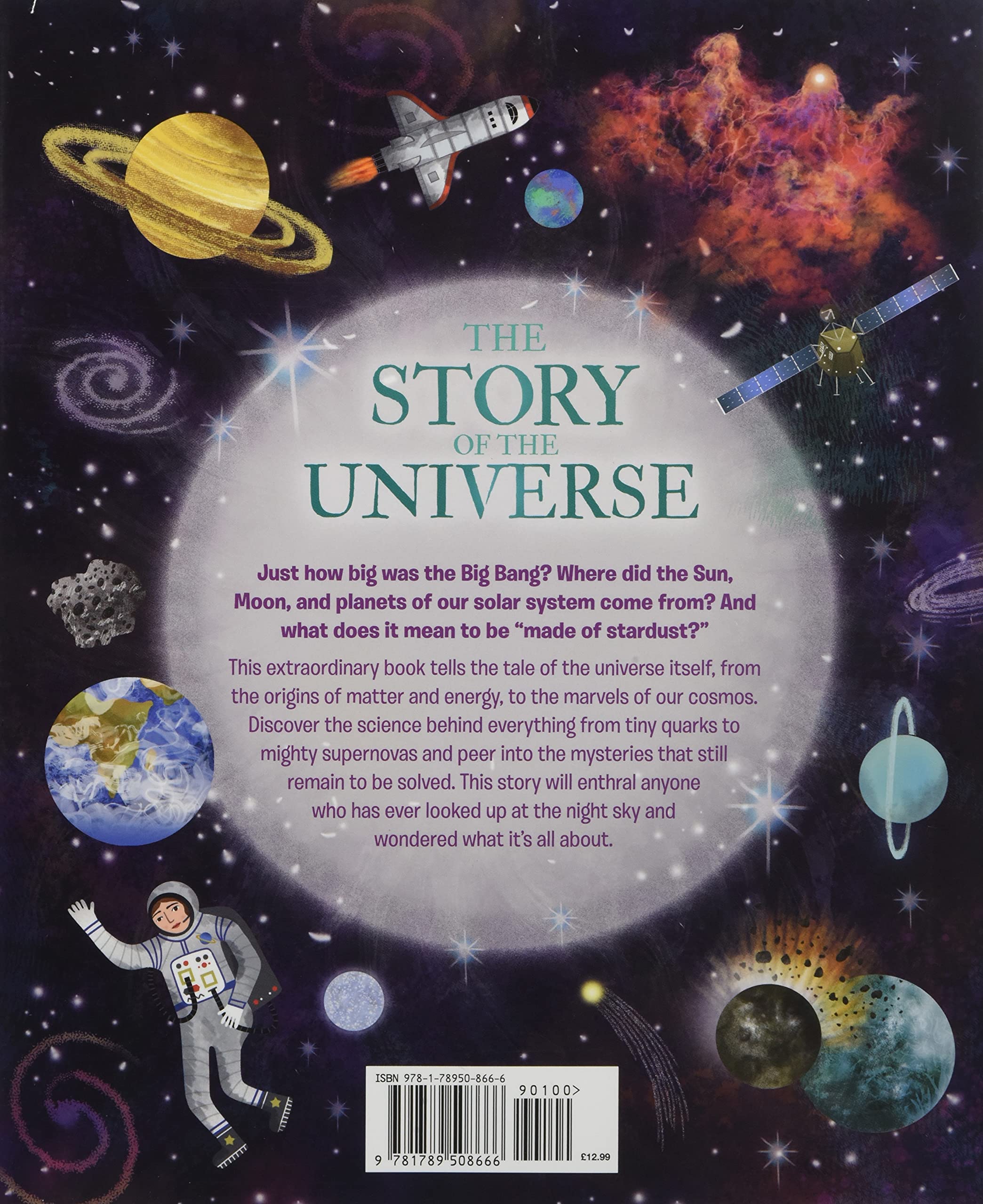 The Story of the Universe: A Journey Through Space and Time - Explore Cosmic History & Science Book for Astronomy Lovers | Perfect for Stargazing, Classroom Learning & Science Enthusiasts