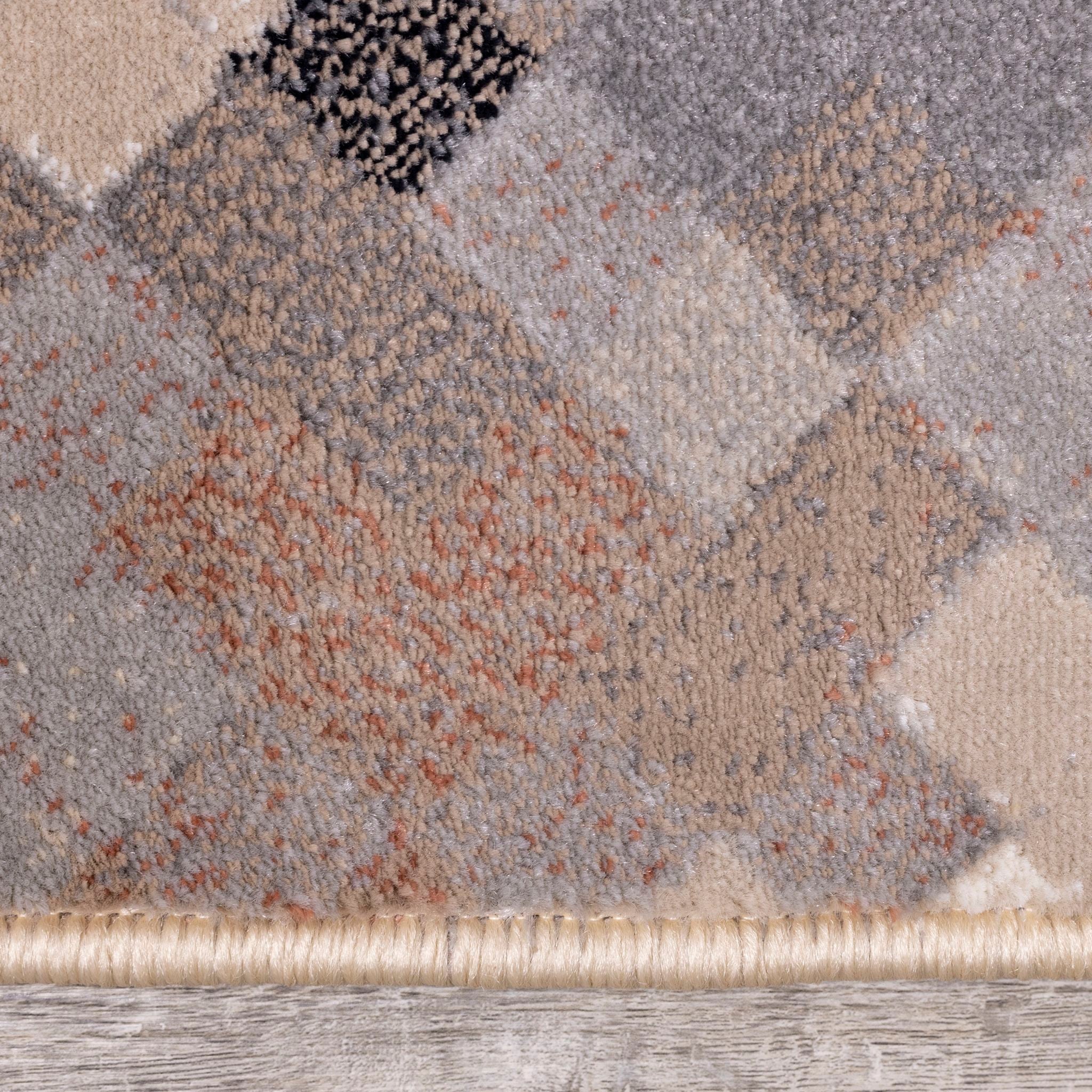 Premium Abbey Area Rug 8'x11' - Soft & Durable Living Room Rug for Home Decor, Bedroom, Office - Non-Slip & Easy to Clean