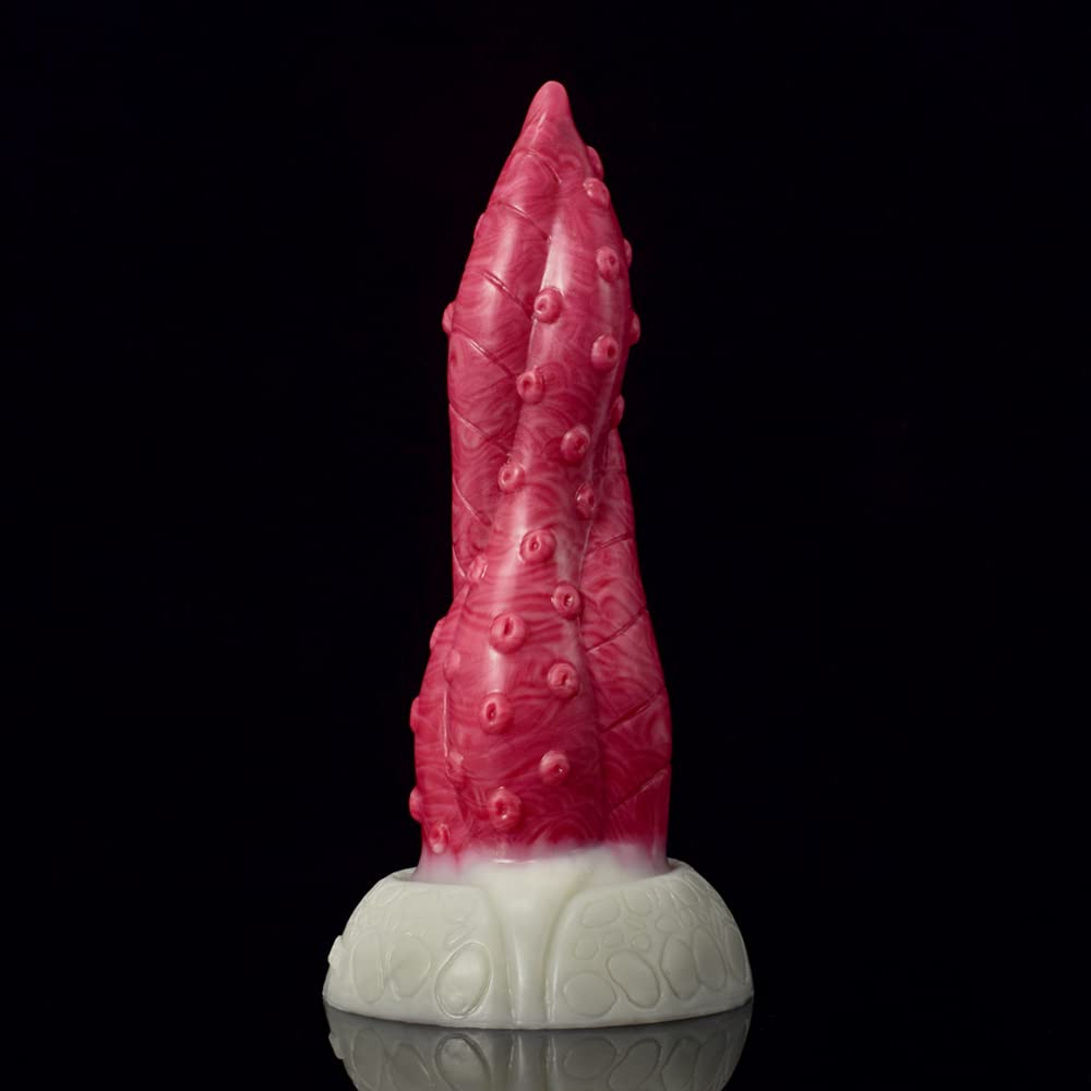 BeHorny Liquid Silicone Octopus Tentacle Dildo with Suction Cup - Realistic Adult Sex Toy for Women & Men - Perfect for Solo Play, Couples Fun and BDSM Fantasy