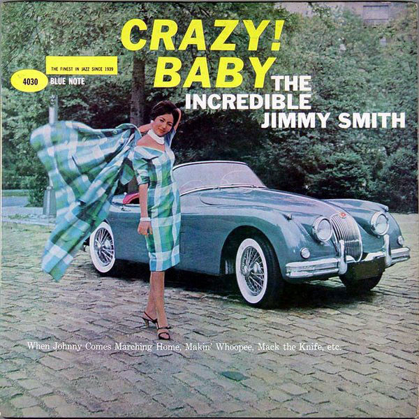 Jimmy Smith - Crazy! Baby (LP, Album, Mono) - Vinyl Record in Very Good (VG) Condition - Perfect for Jazz Collectors & Vintage Music Lovers