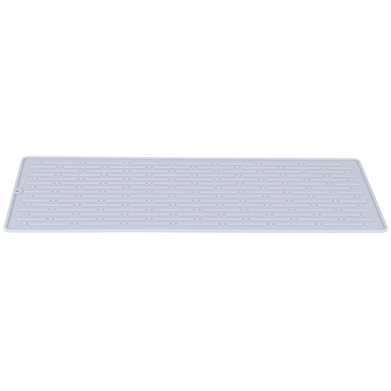 **Foldable Silicone Drying Rack Mat with 2 & 4 Holes - Soft Heat-Resistant Kitchen Pad for Quick Cleaning | Dish Drying, Countertop Protection & Space-Saving Storage**