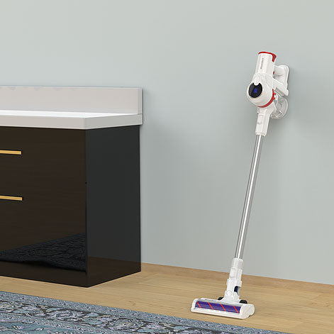 Powerful V8 Cordless Stick Vacuum Cleaner - Lightweight & Rechargeable for Hardwood Floors, Carpets & Pet Hair - Perfect for Home, Office & Car Cleaning
