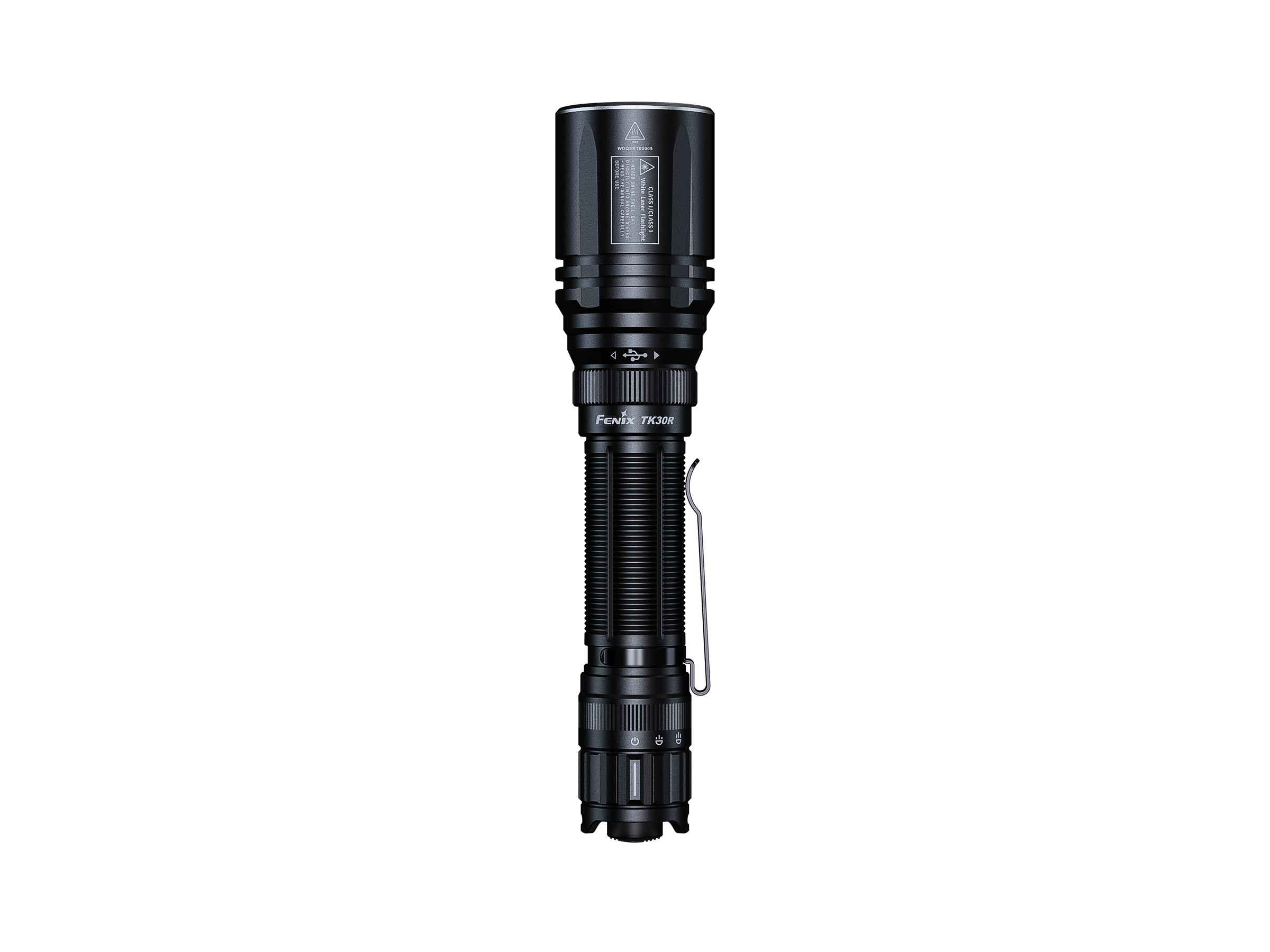 Fenix TK30R Tactical Flashlight with White Laser - 2000 Lumens, USB Rechargeable, IP68 Waterproof - Perfect for Hunting, Camping & Emergency Situations