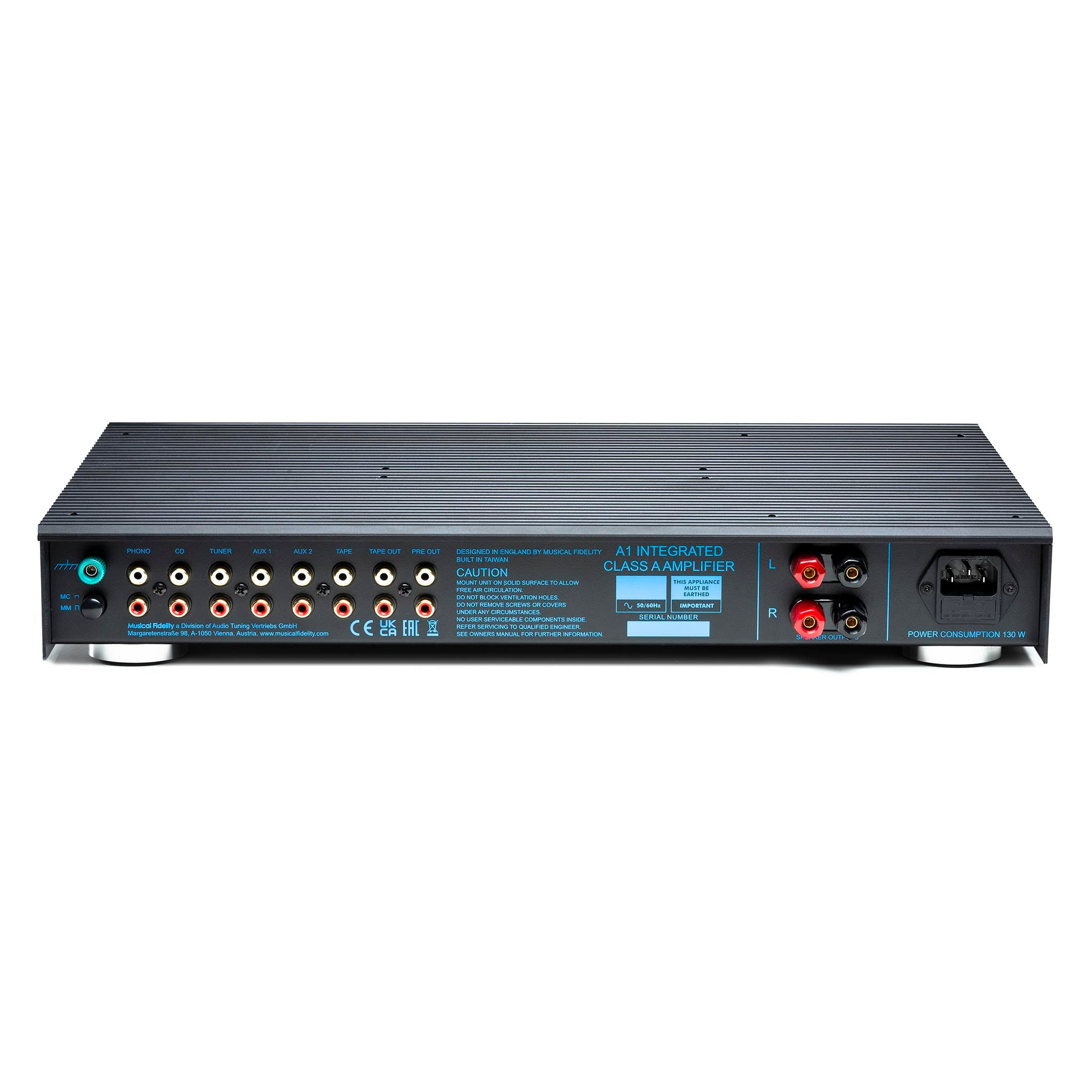 Musical Fidelity A1 Integrated Stereo Amplifier - Hi-Fi Audio System for Home Theater & Music Listening - Perfect for Audiophiles & Home Entertainment